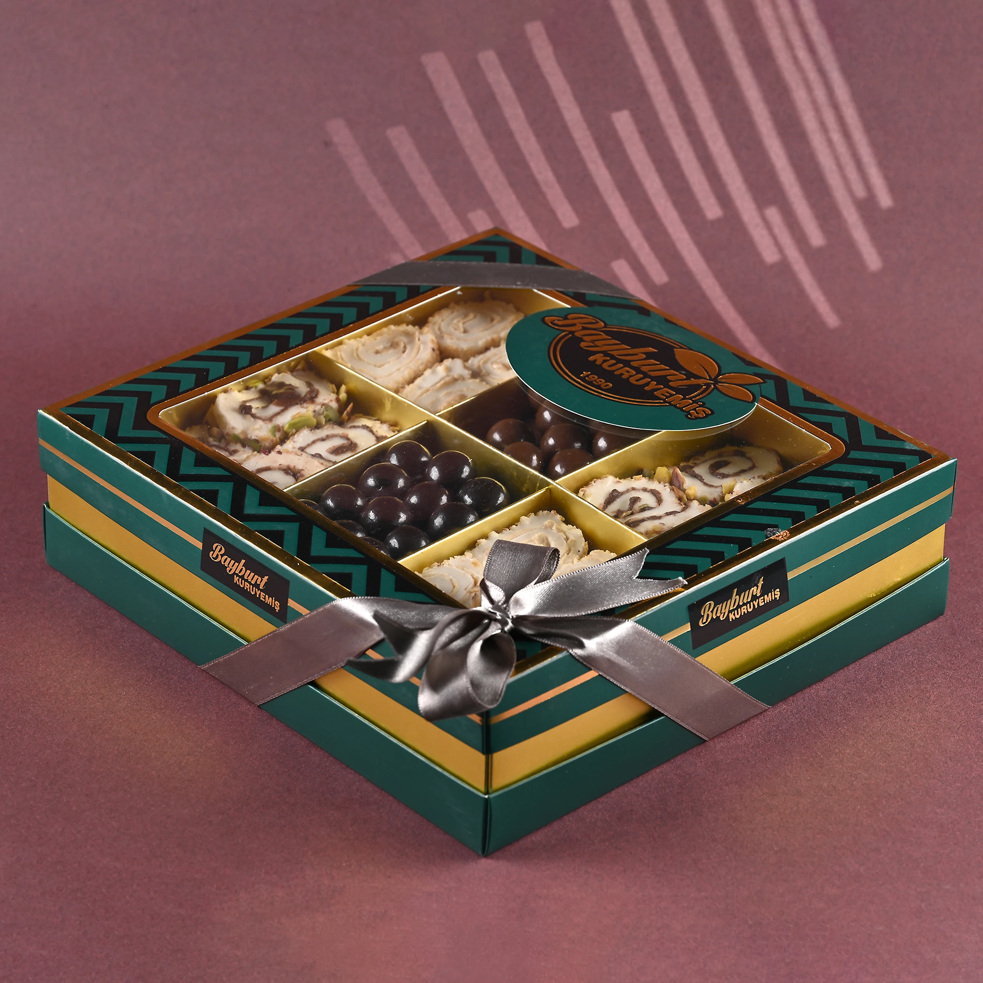  LOKUM KUTU FINDIK &ÇİKOLATALI