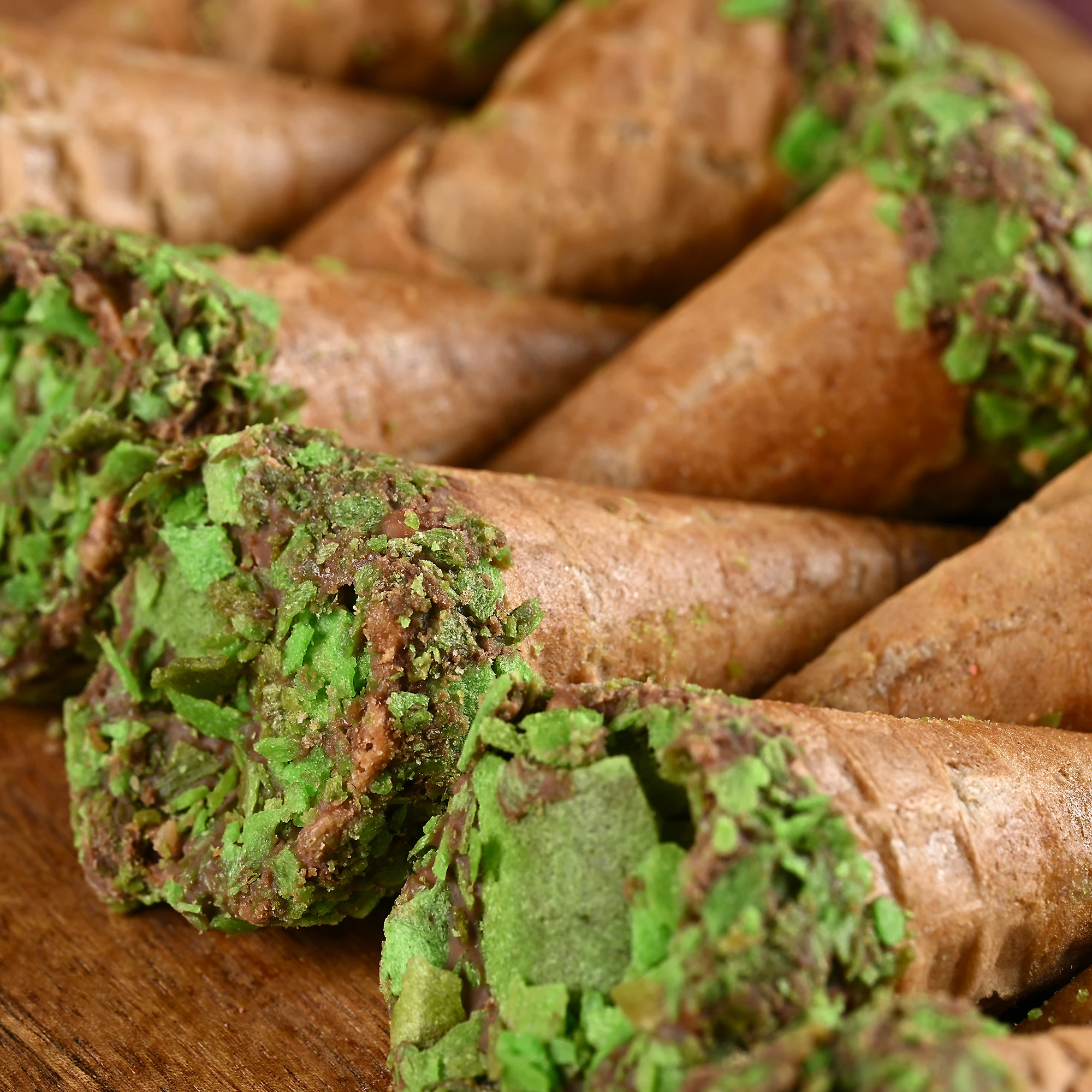 Çikolatalı Elmalı Kornet