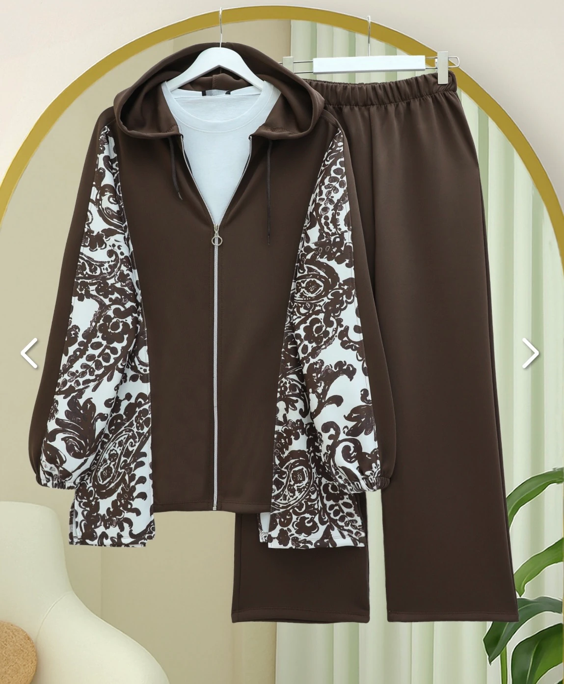 Yanları desenli scuba takım 