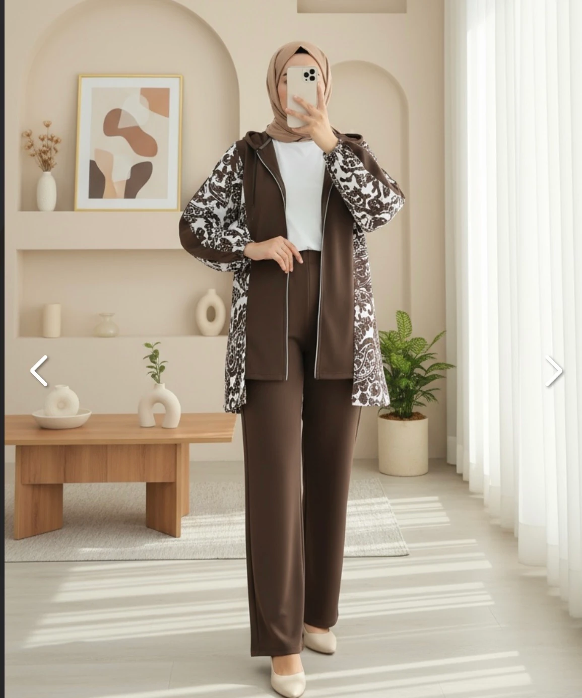 Yanları desenli scuba takım 