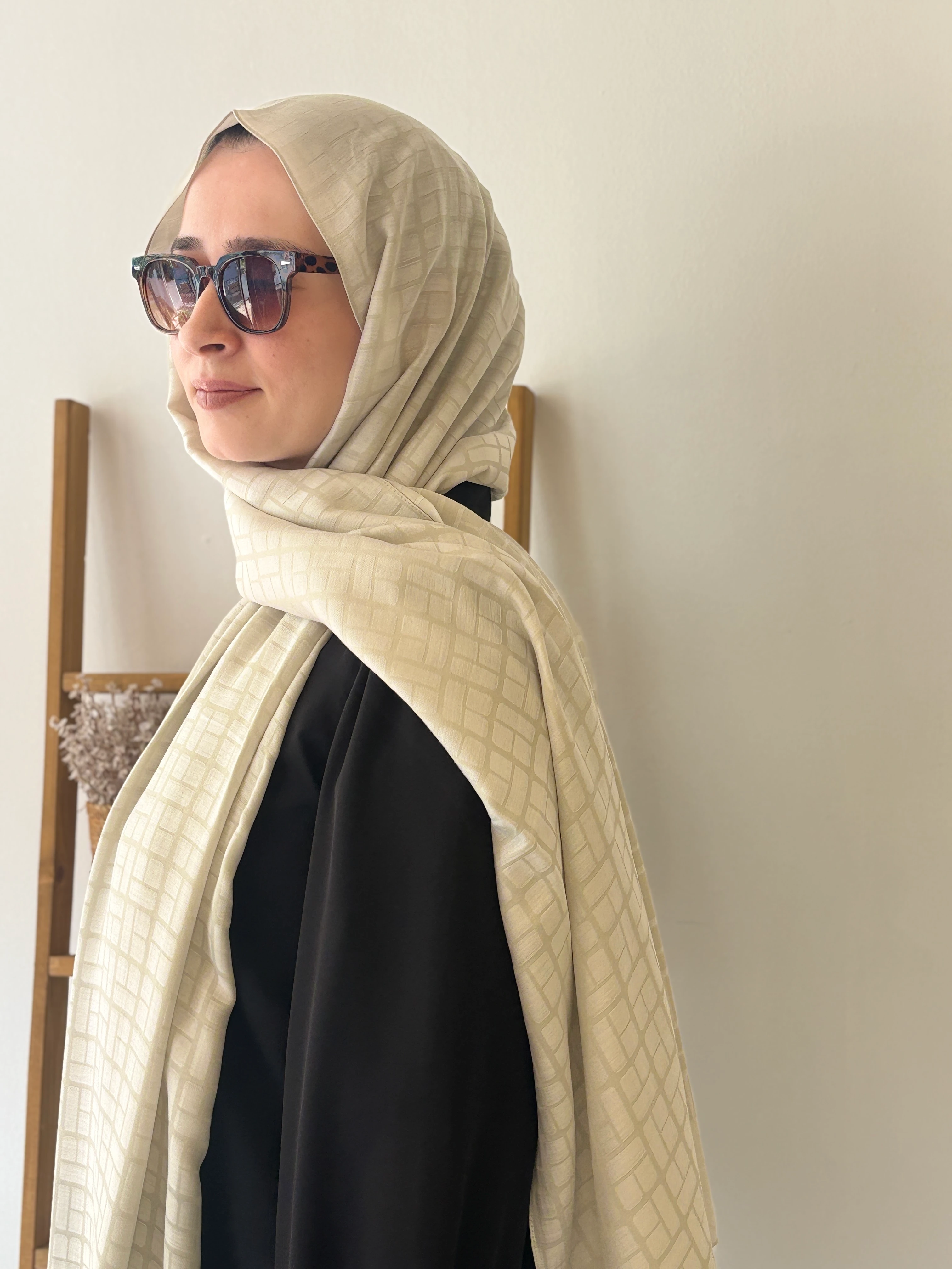 Belli Elosia Şal - Açık mint yeşili