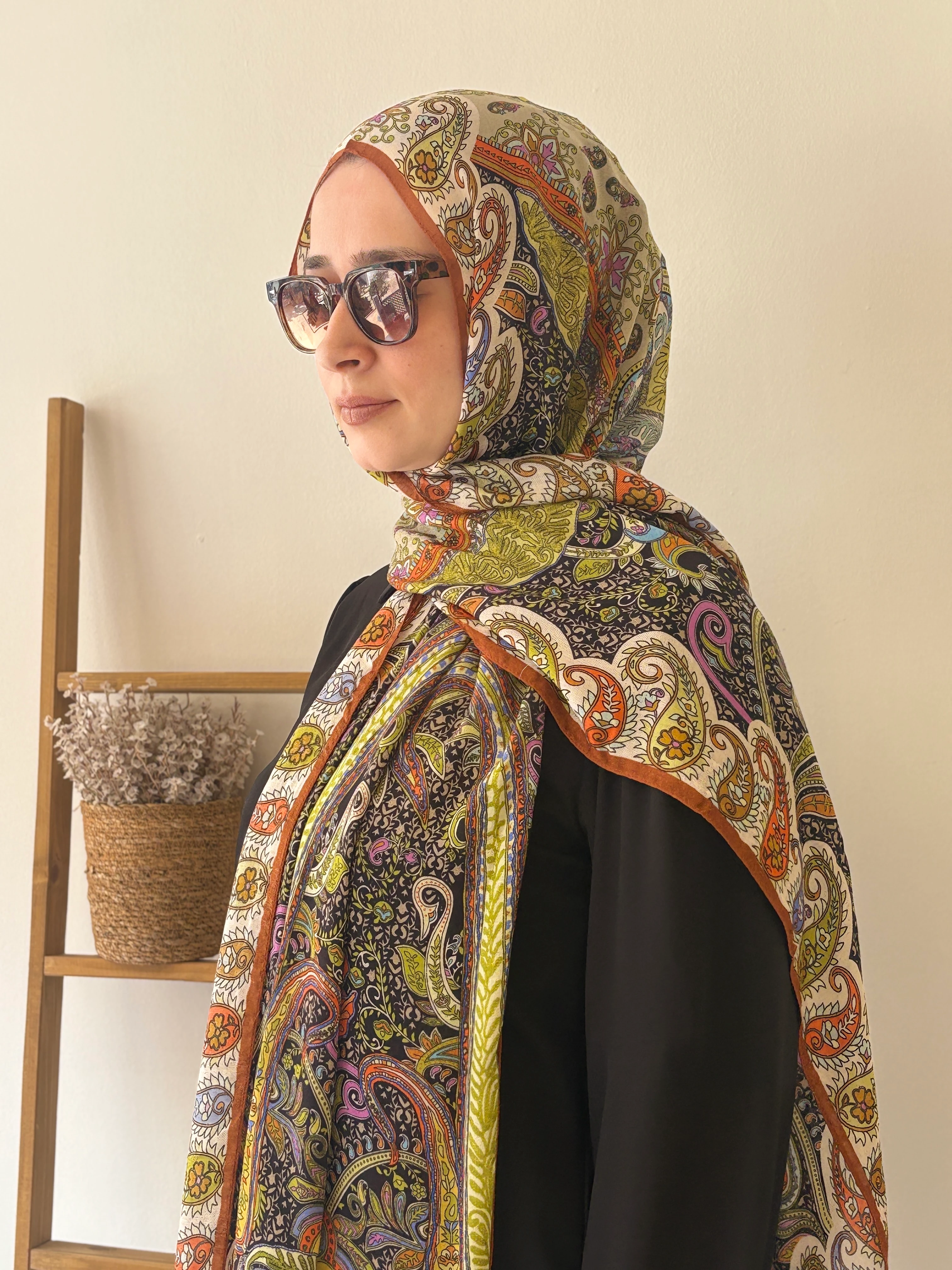 Şalland İpek Kaşmir - Turuncu