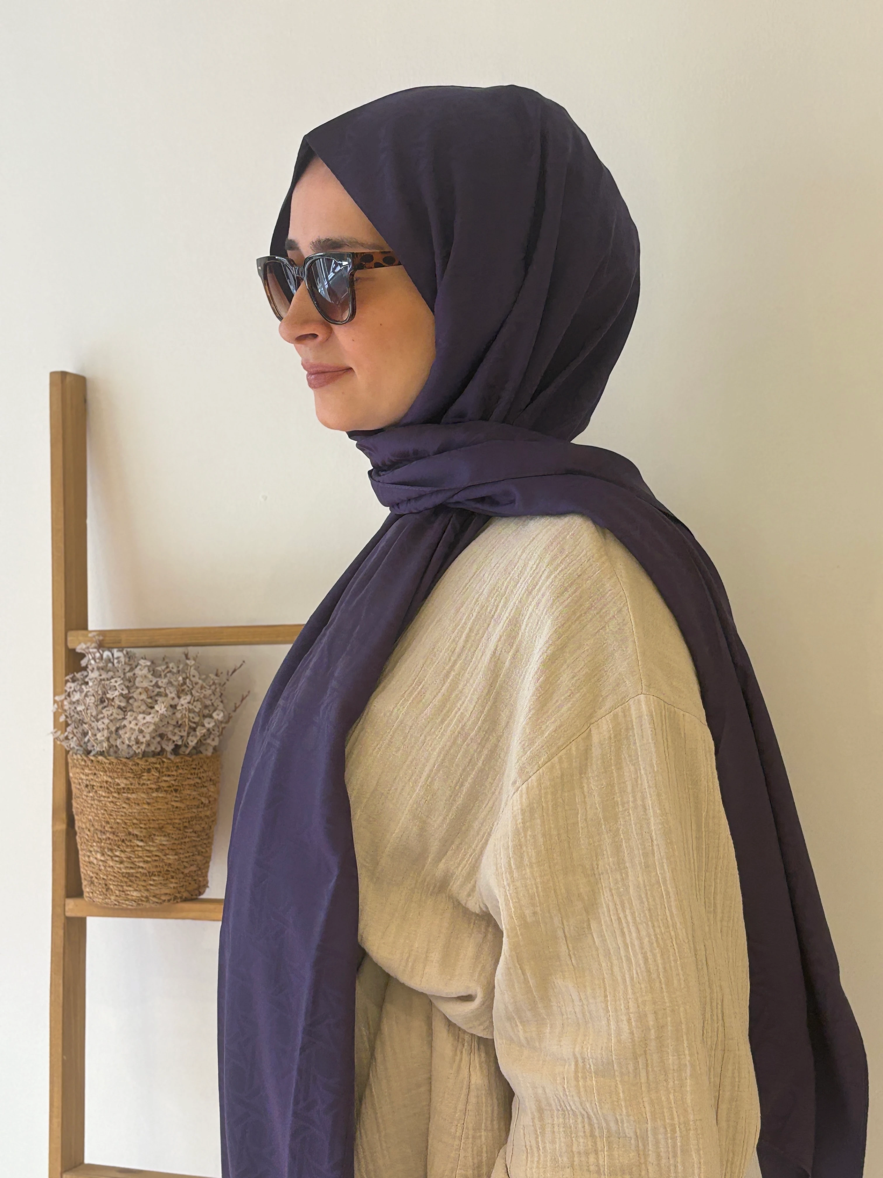 Silkhome Deluxe Şal - Mor