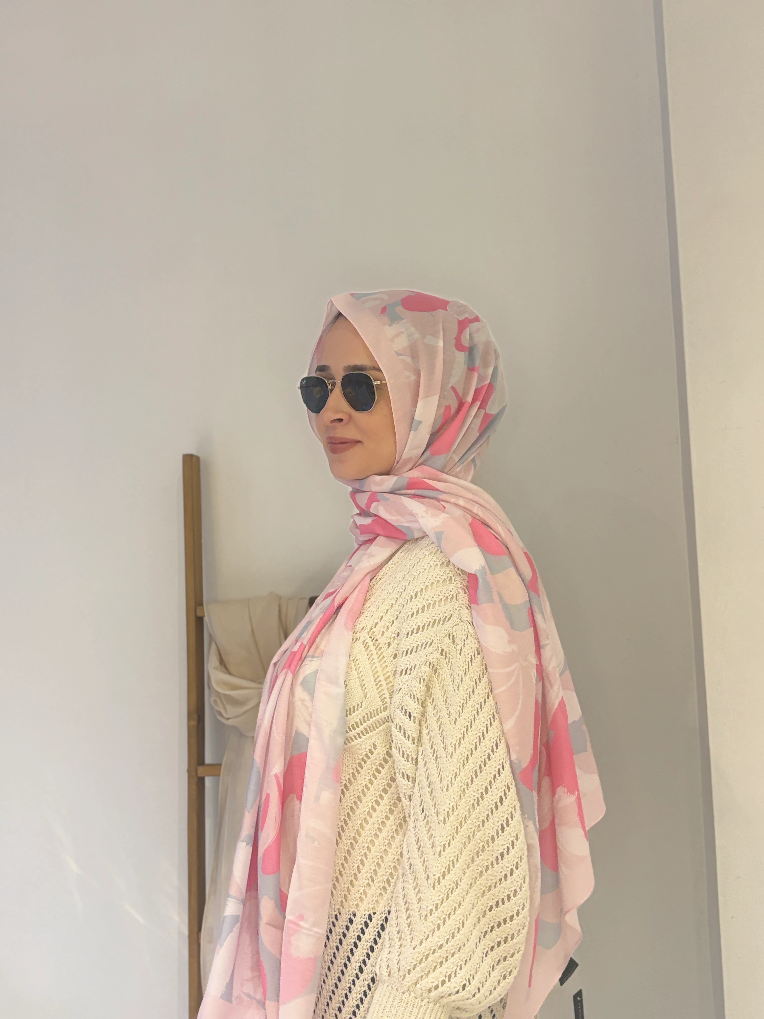 İpekhan Soft Şal - Pembe-Toz pembe