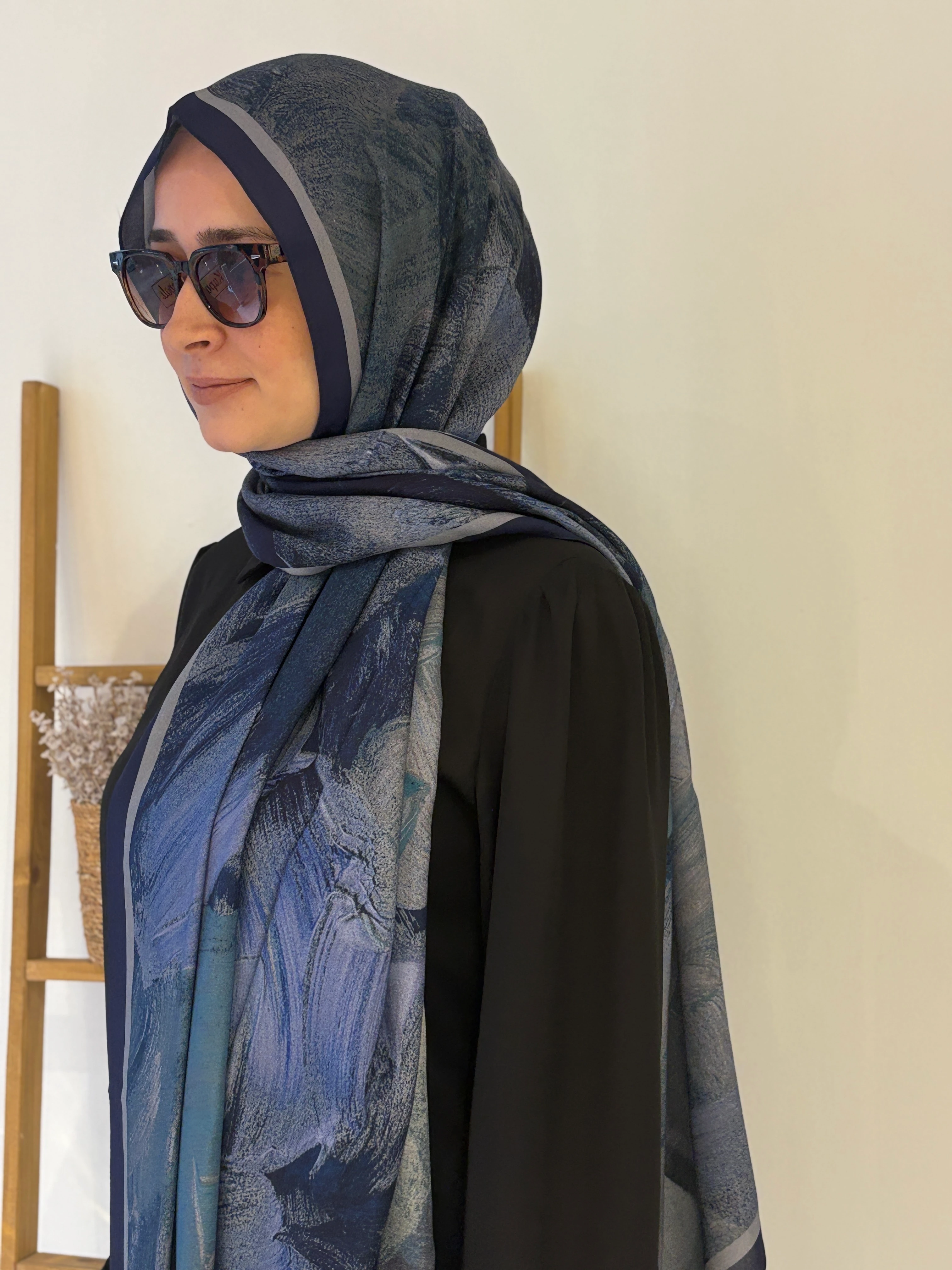 Şalland boohem Şal - Lacivert