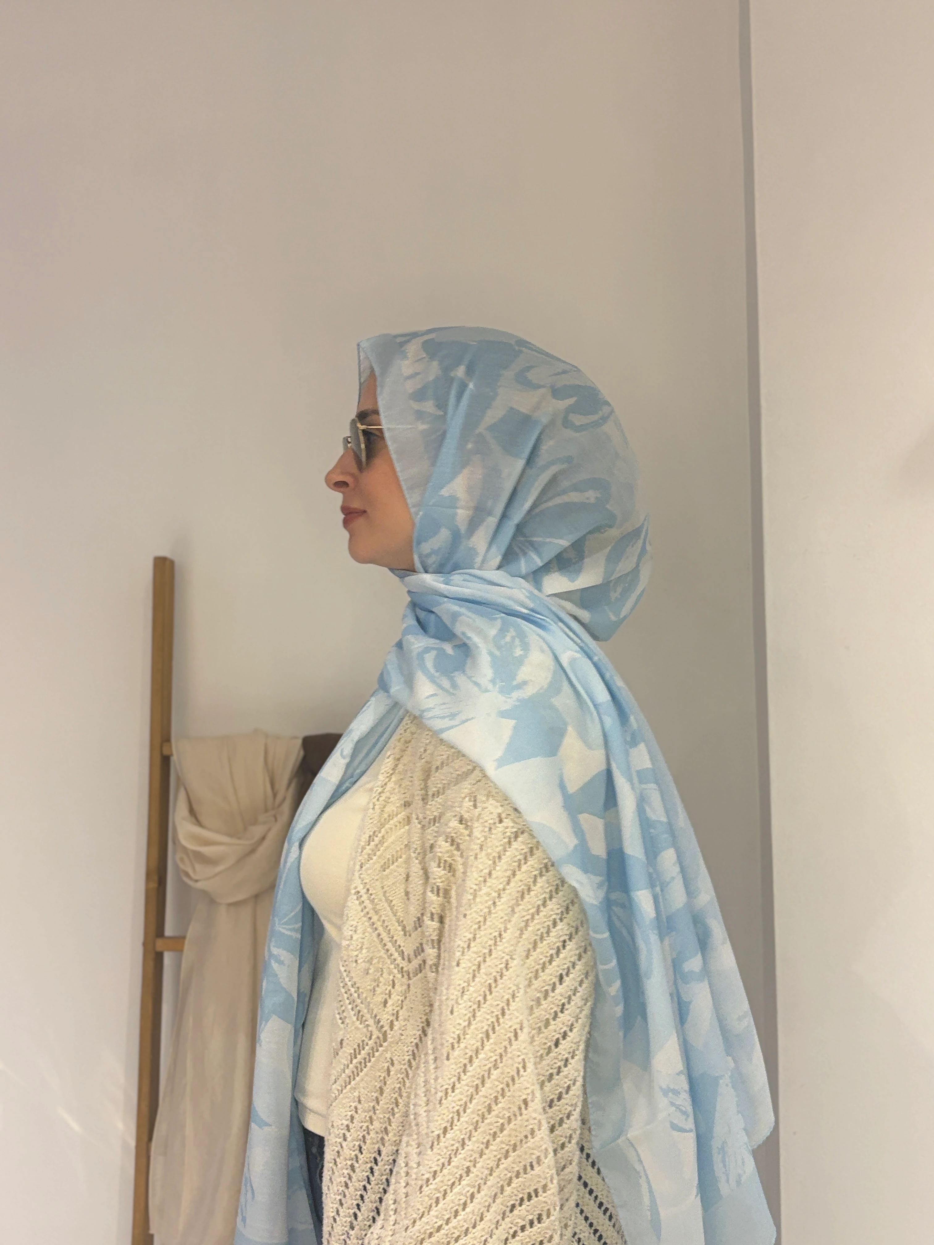 İpekhan Soft Şal - Mavi