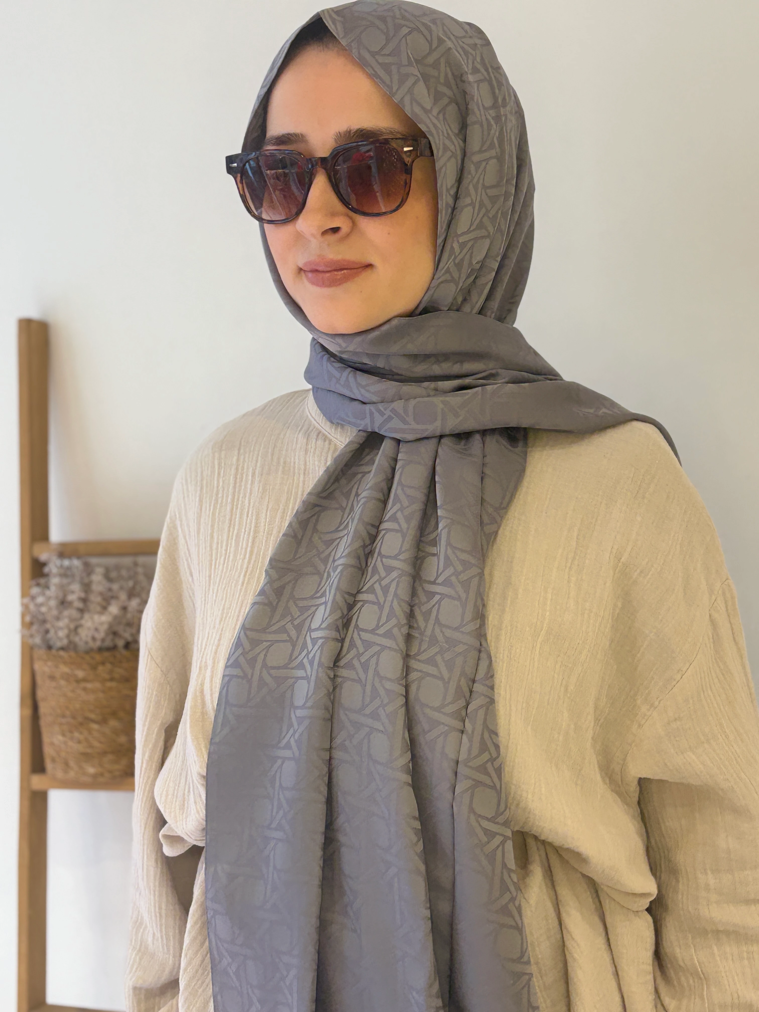 Silkhome Deluxe Şal - Gri