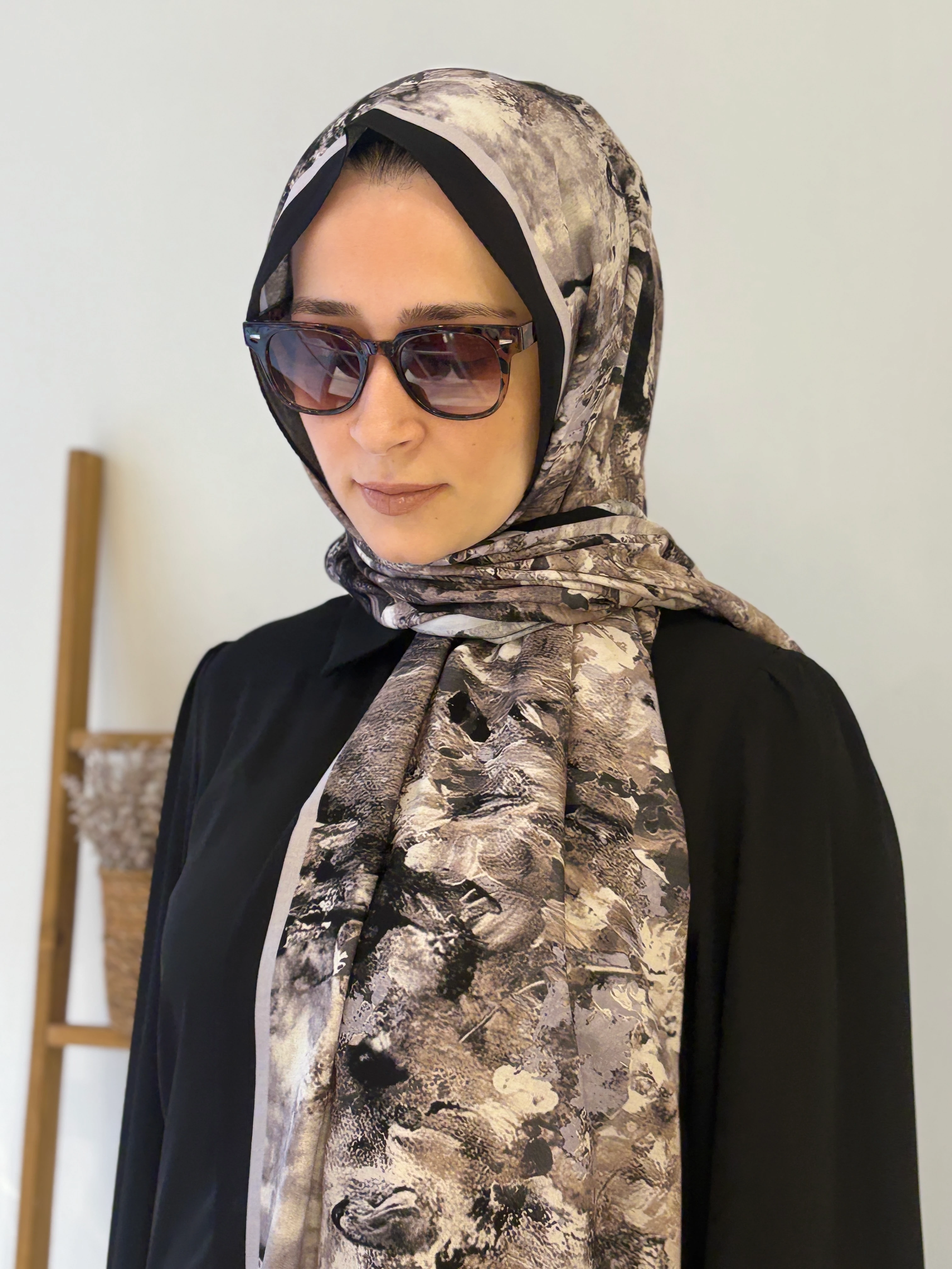 Şalland boohem Şal - Siyah