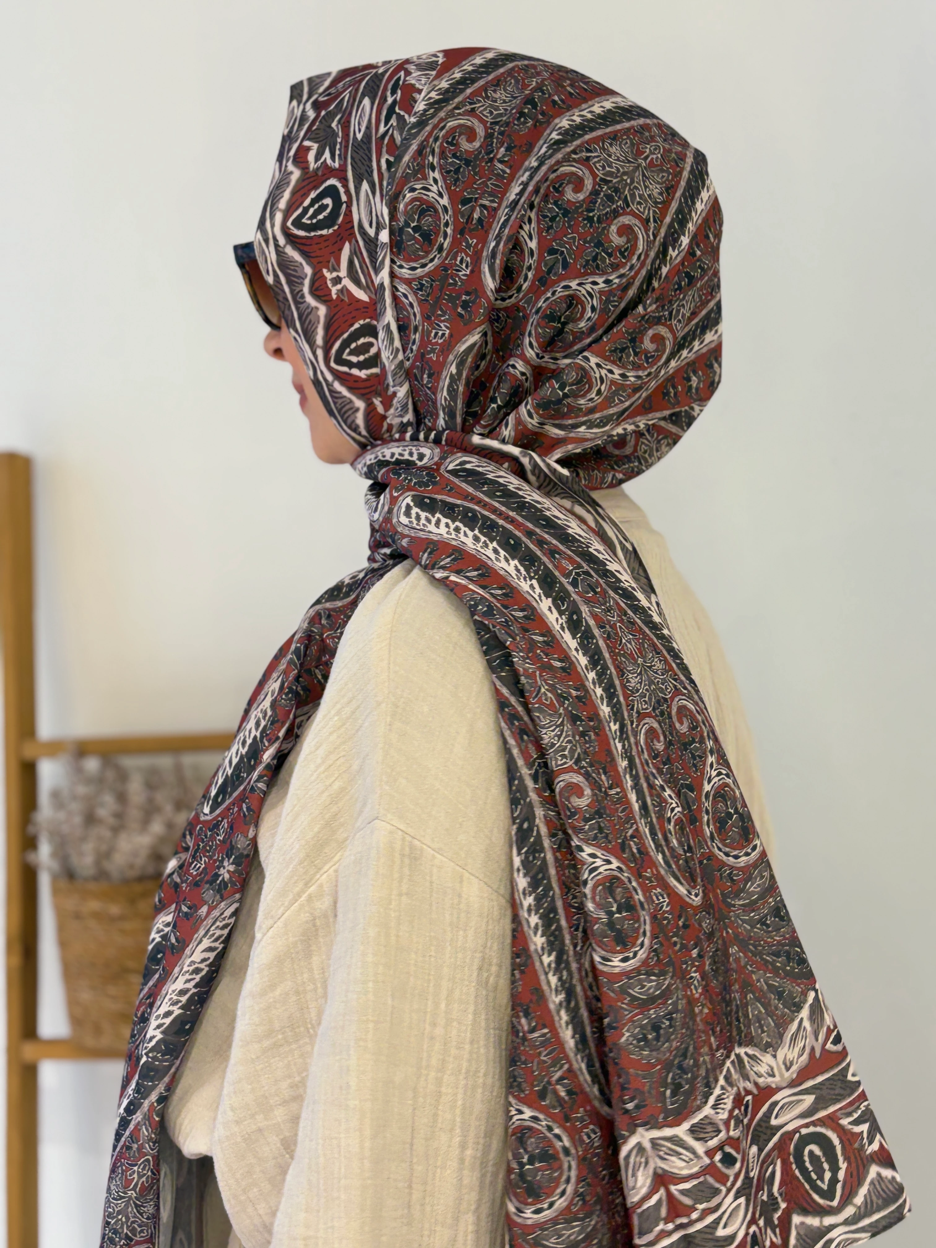 Locella Pamuk Vual  Şal