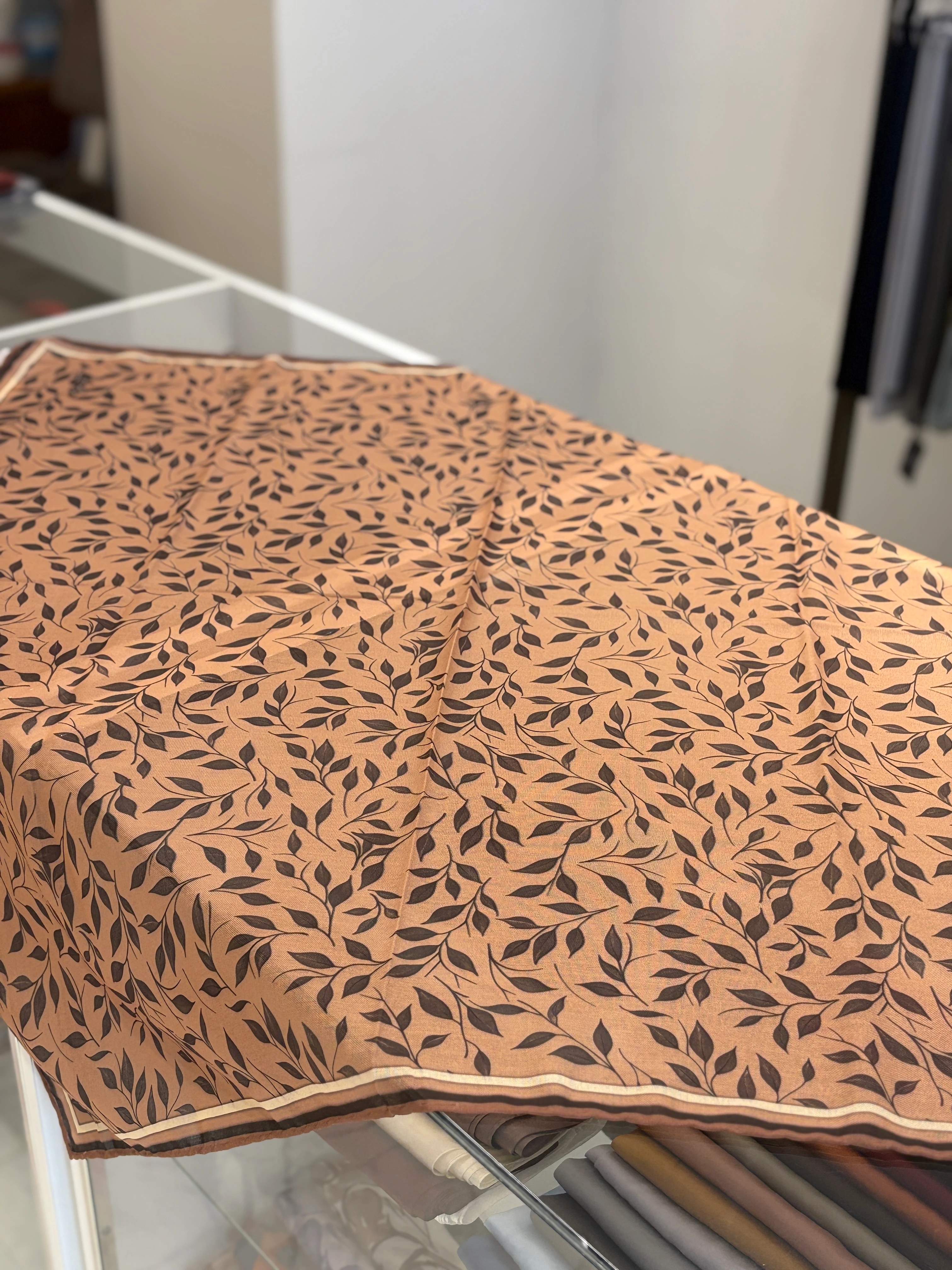 Locella Soft Eşarp - Açık Kahve