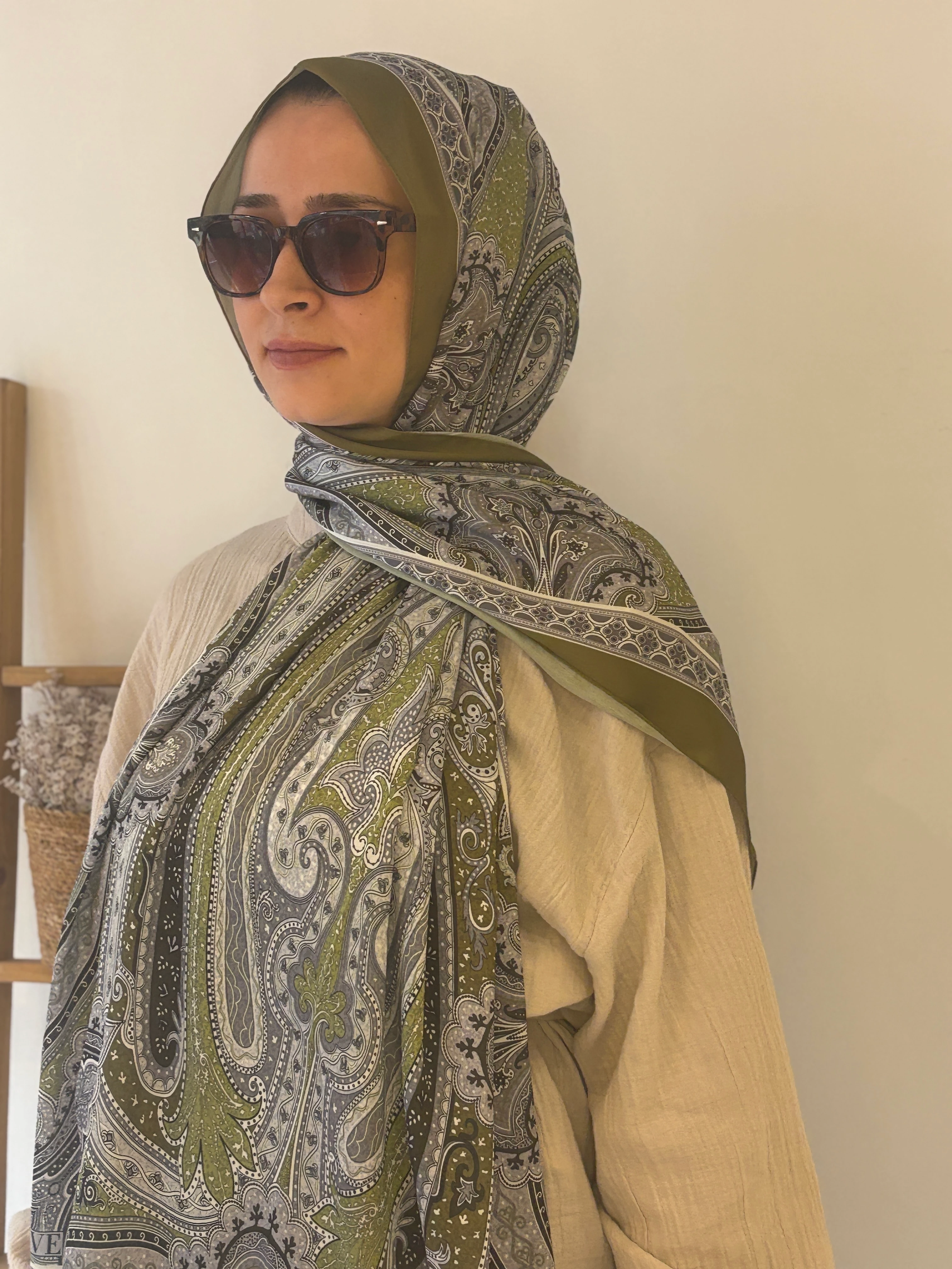 Five Brand Yoryo Şal - Fıstık yeşili