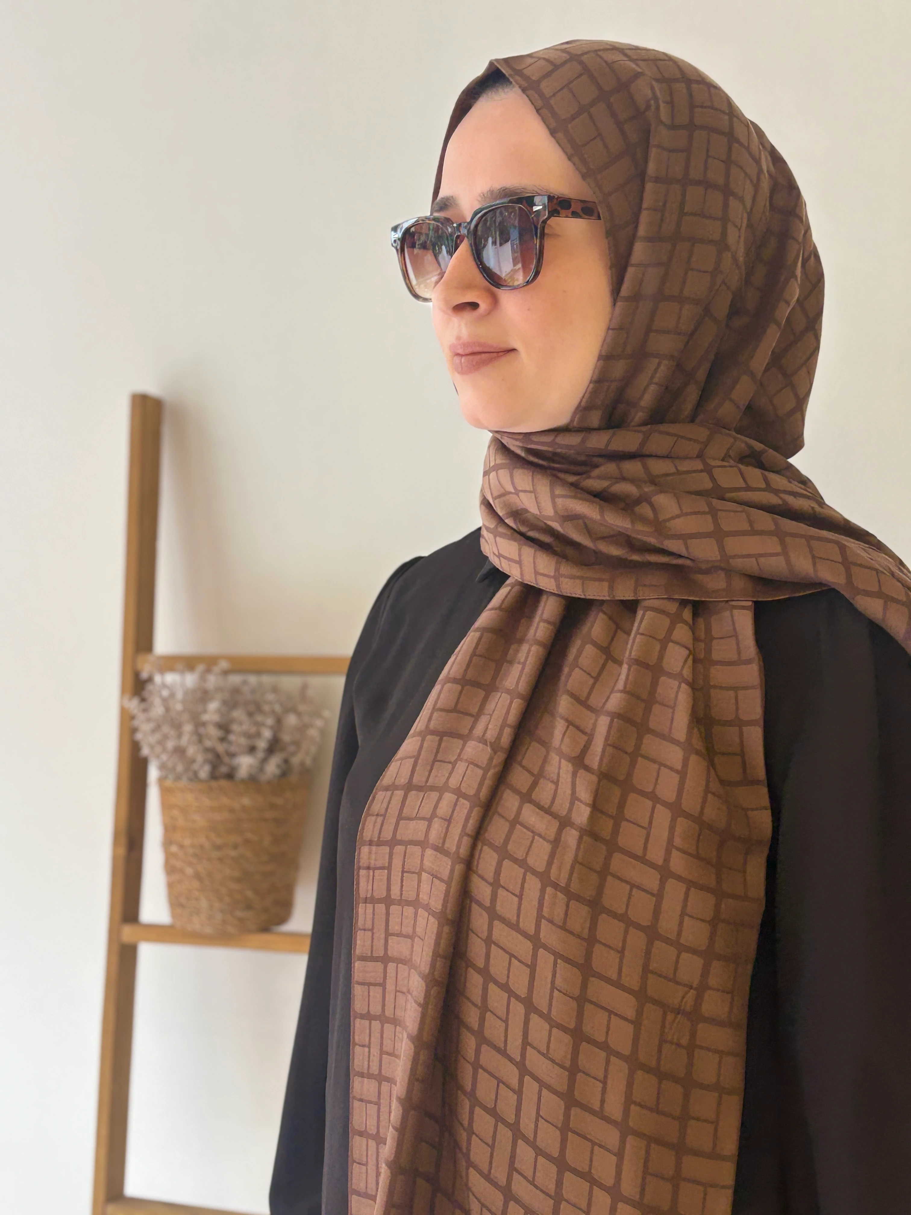 Belli Elosia Şal - Kahverengi