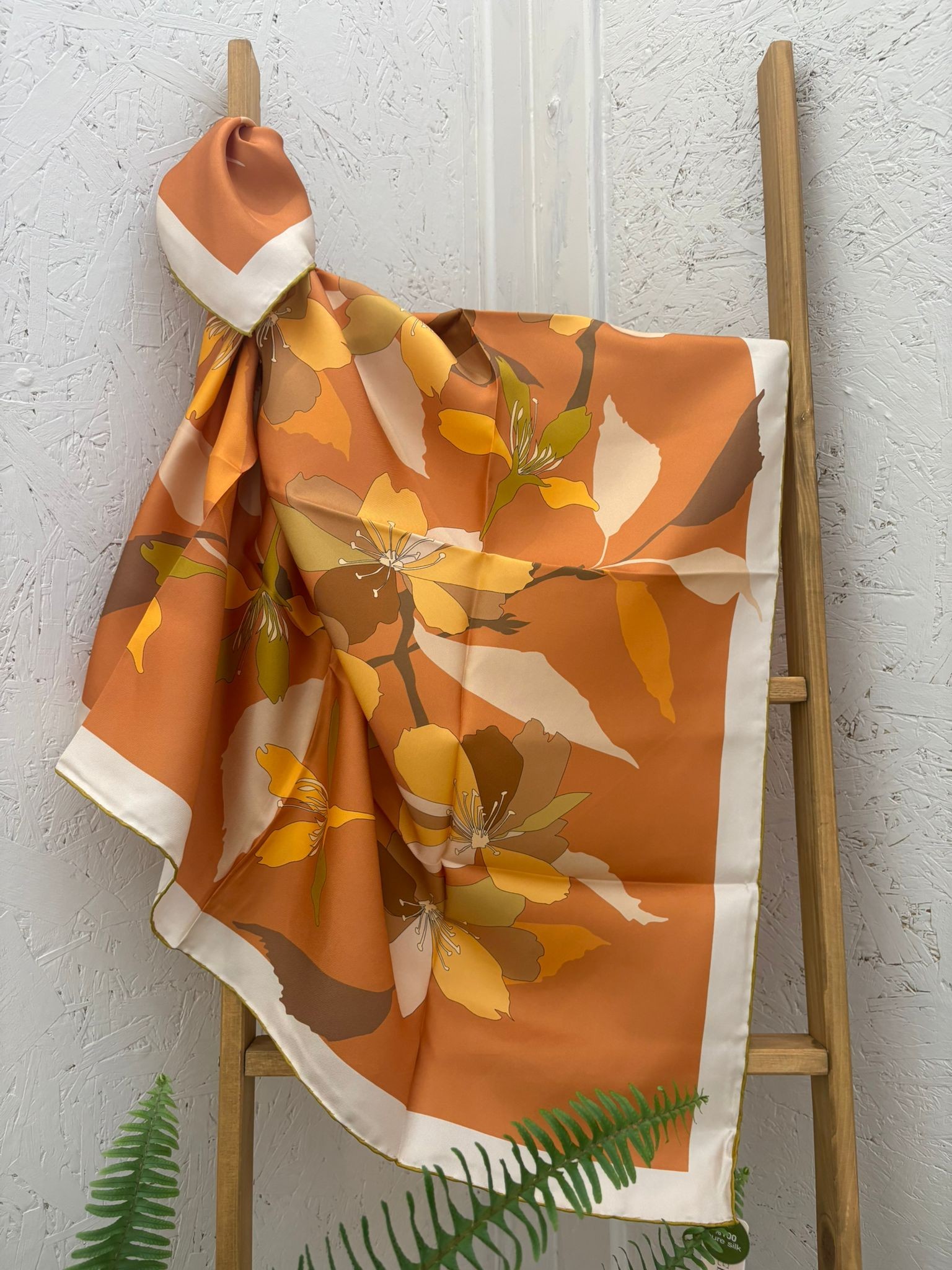 Belli Twill İpek Eşarp - Varyant 4