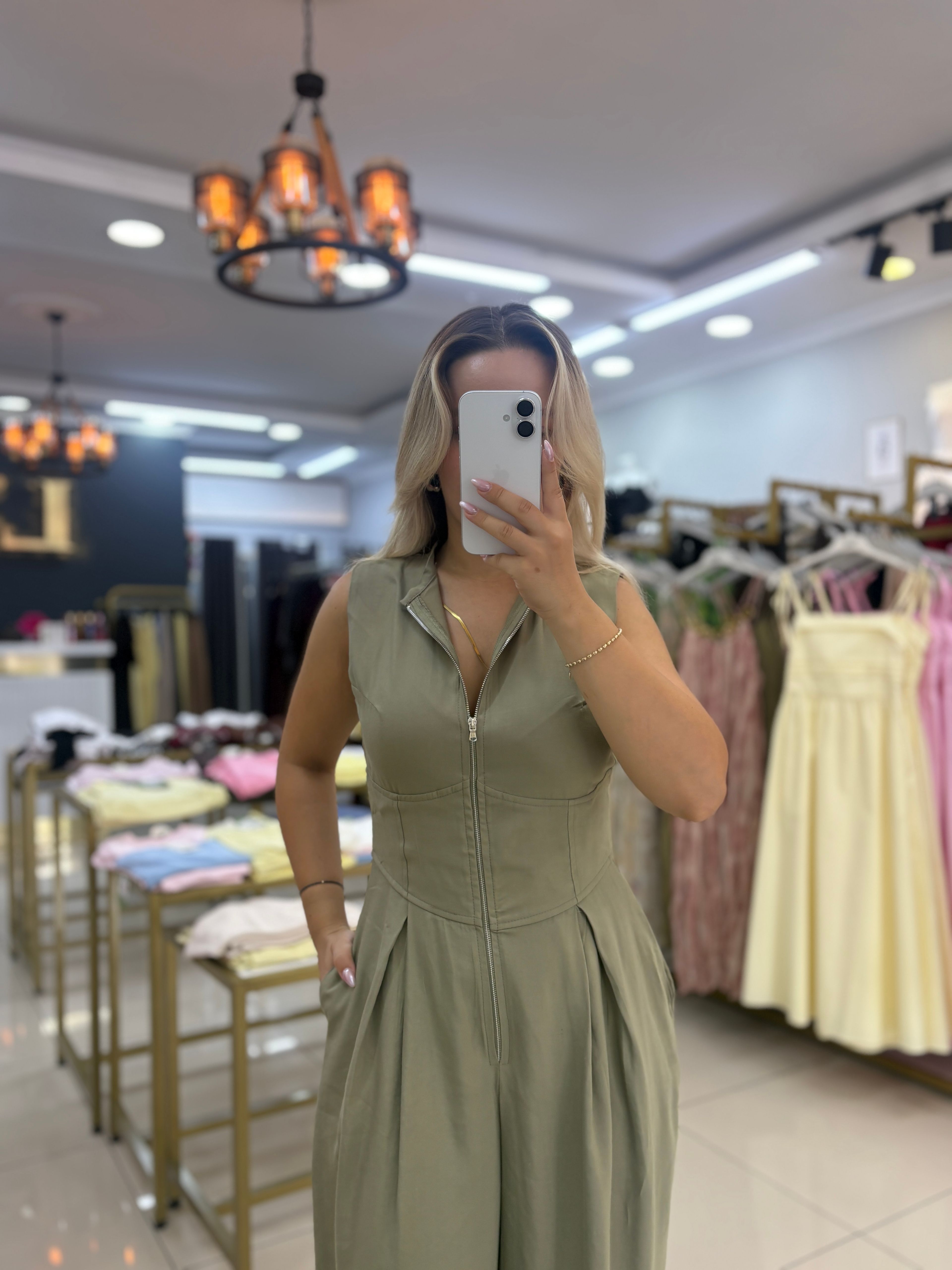 AEROBİN KUMAŞ FERMUARLI TULUM