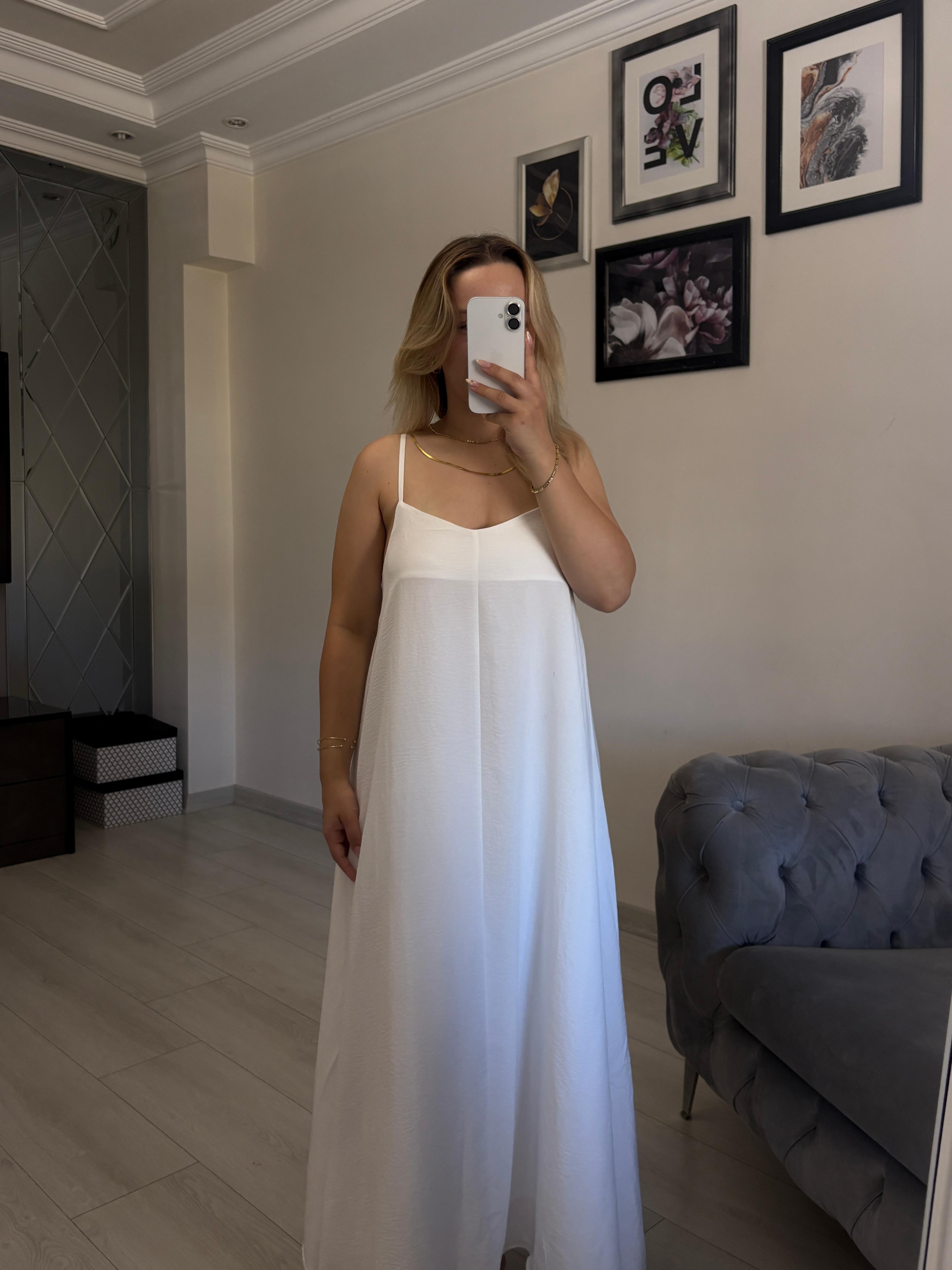 ASKILI SALAŞ ELBİSE
