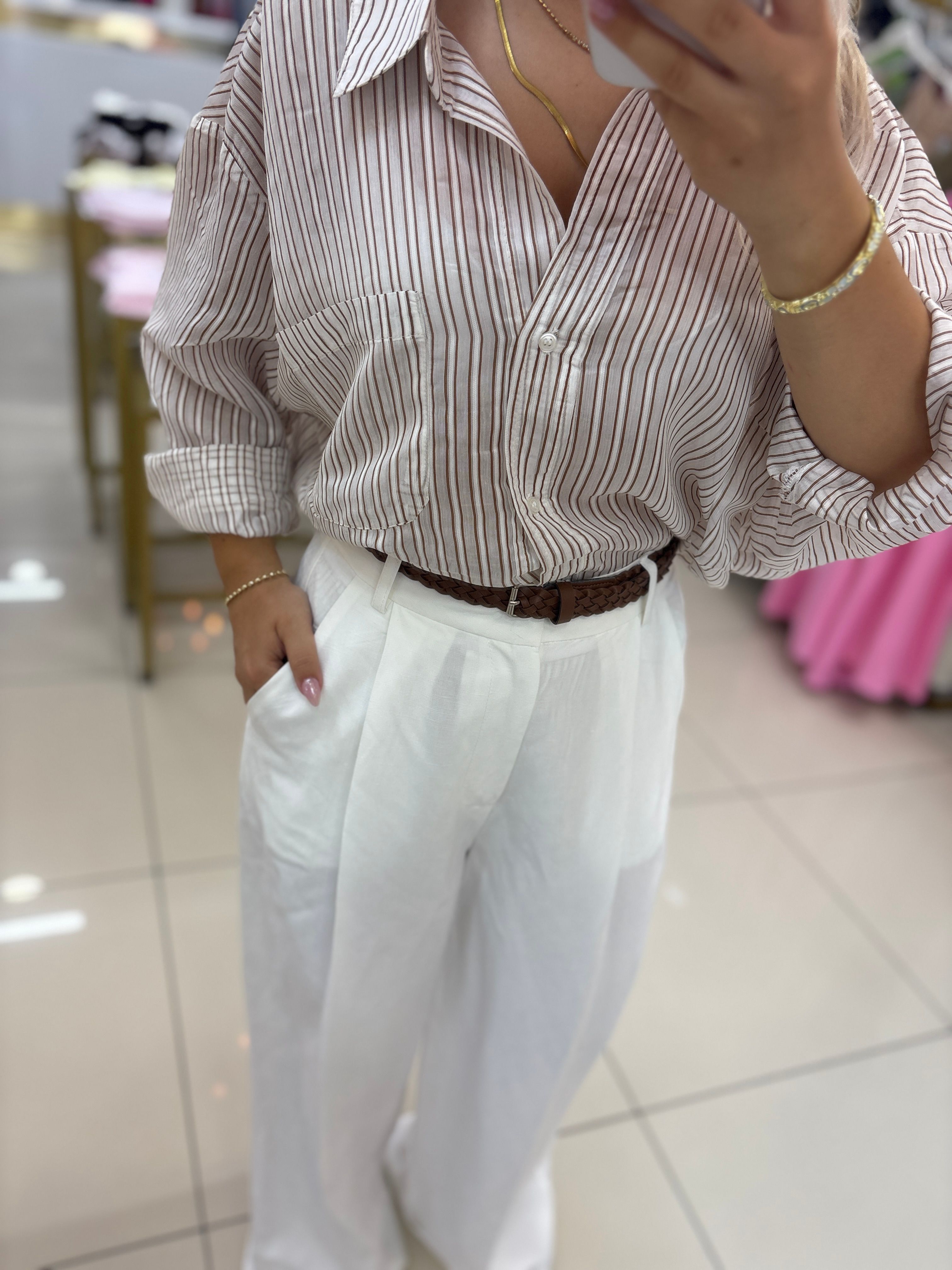 51150 KEMERLİ PREMIUM  PANTOLON