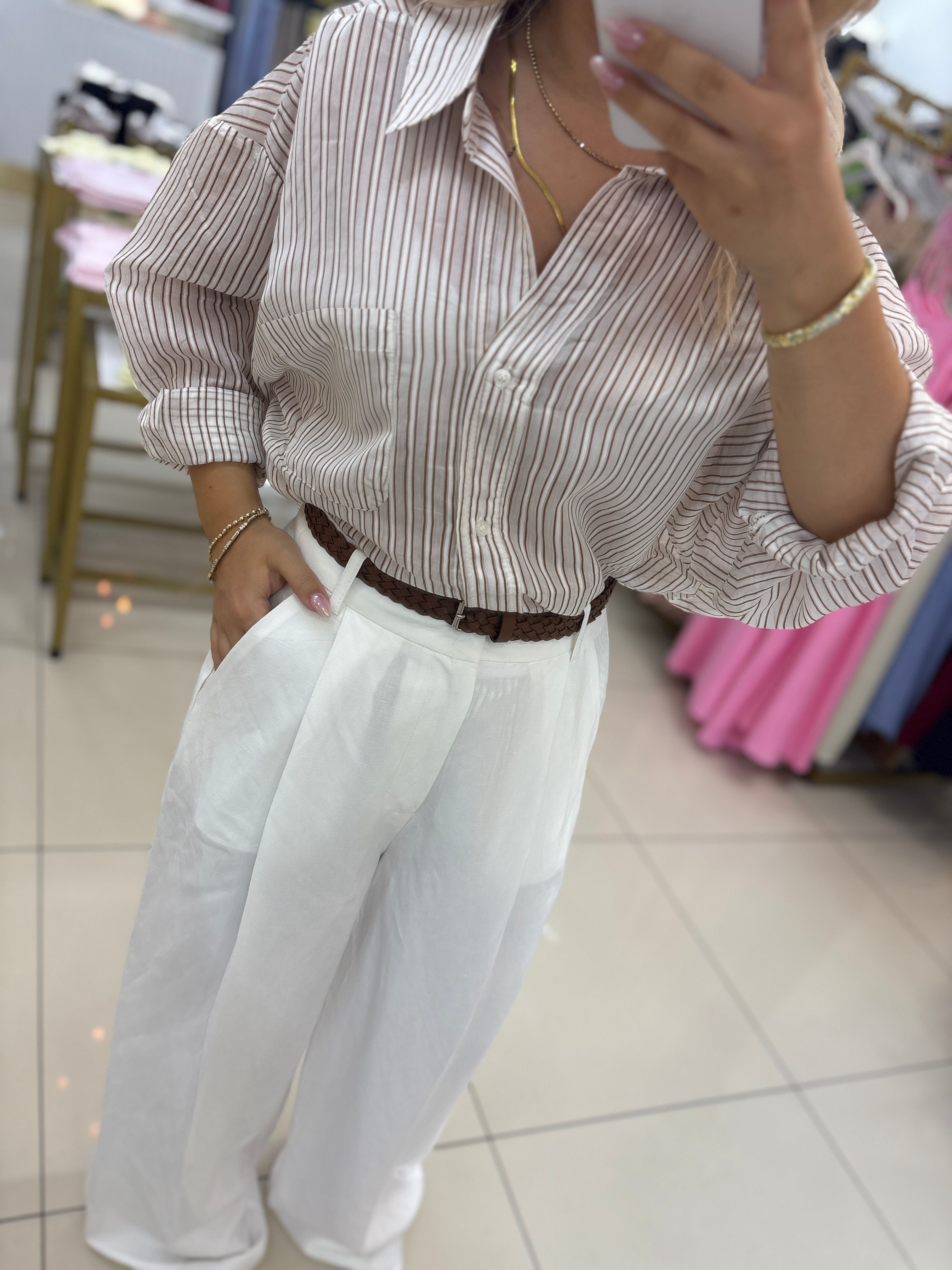 51150 KEMERLİ PREMIUM  PANTOLON