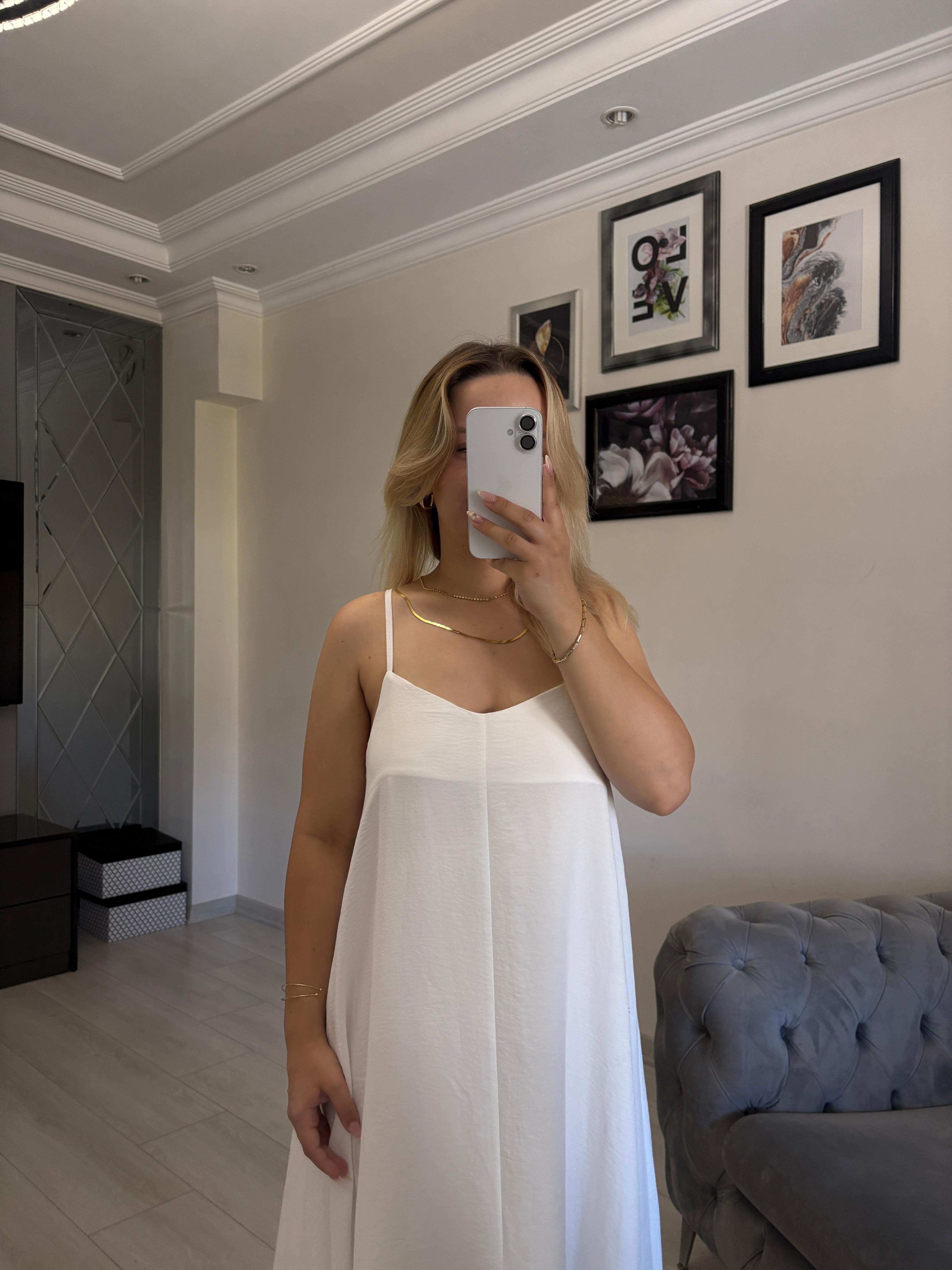 ASKILI SALAŞ ELBİSE