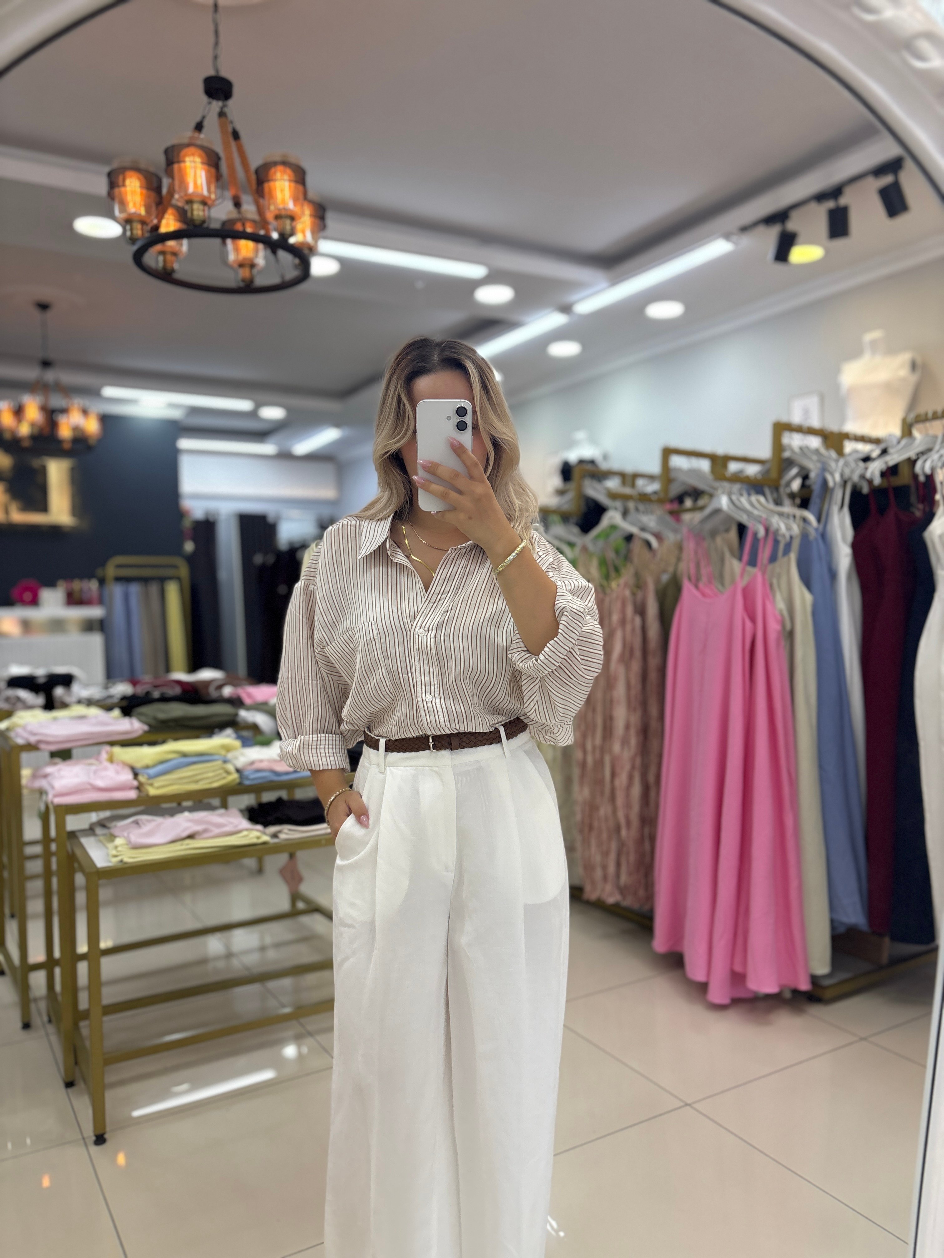 51150 KEMERLİ PREMIUM  PANTOLON