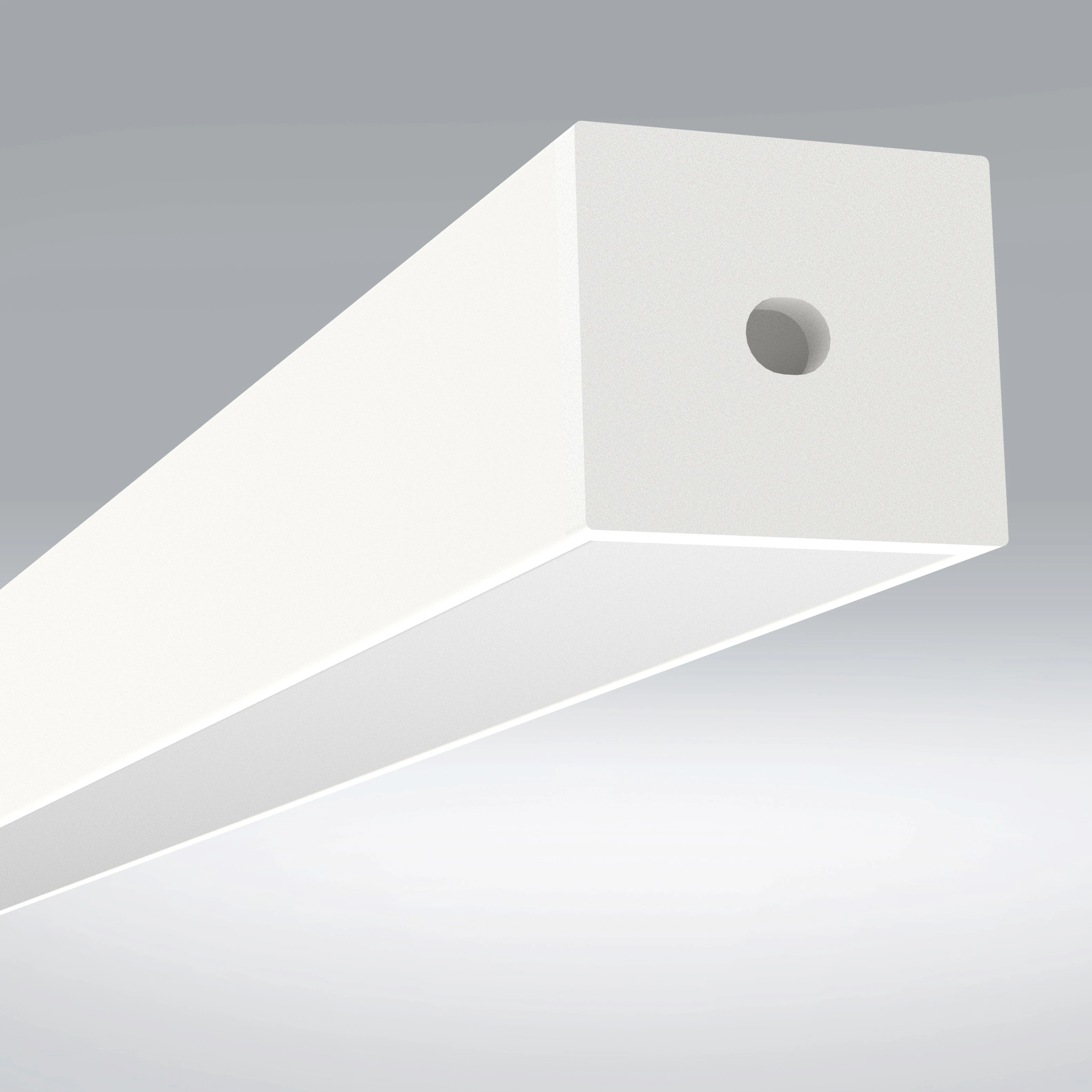 17 mm Beyaz Zemine Montaj Led Kanalı - 915B ASL