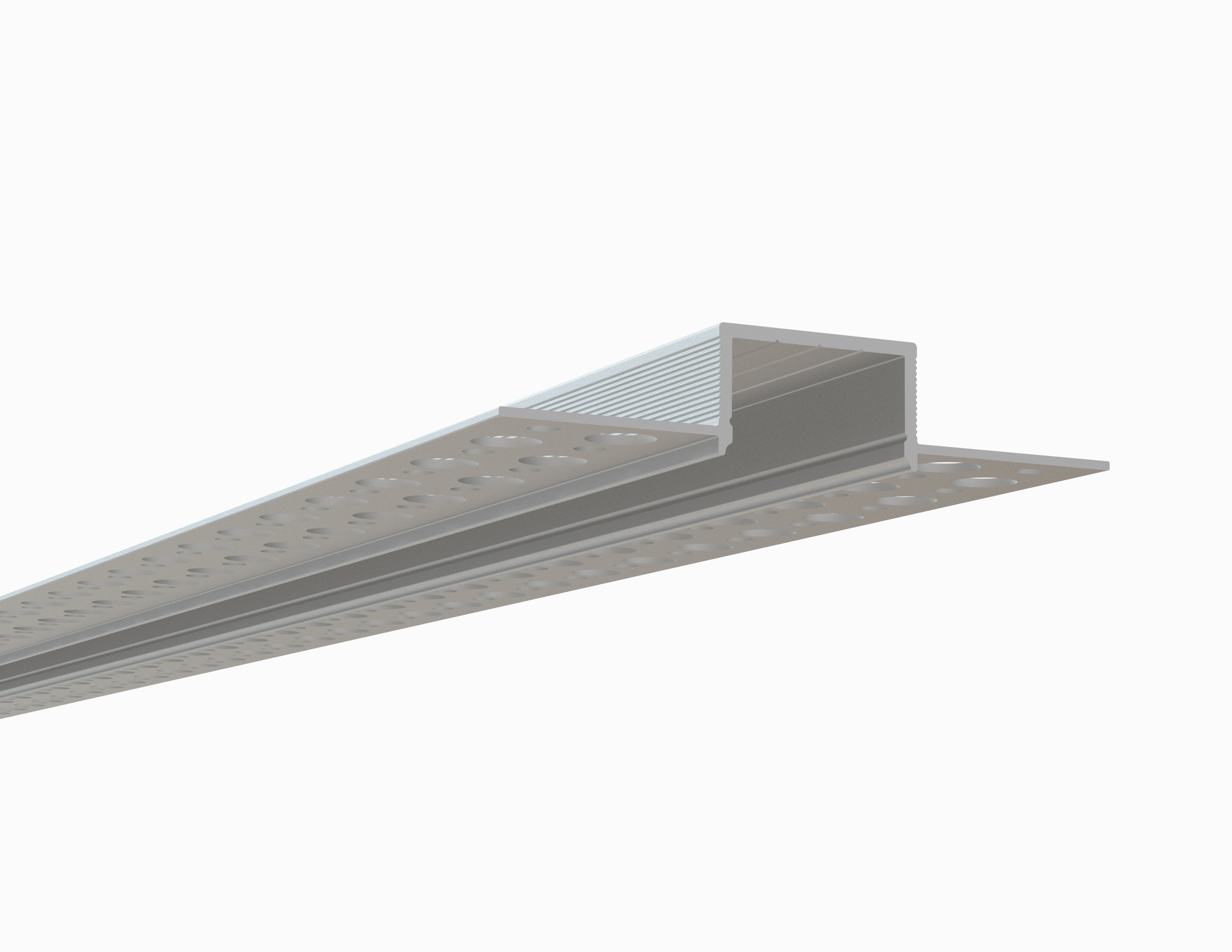 20 mm Trimless Sıva Altı (Alçıpan) Profili - 1620 ASL