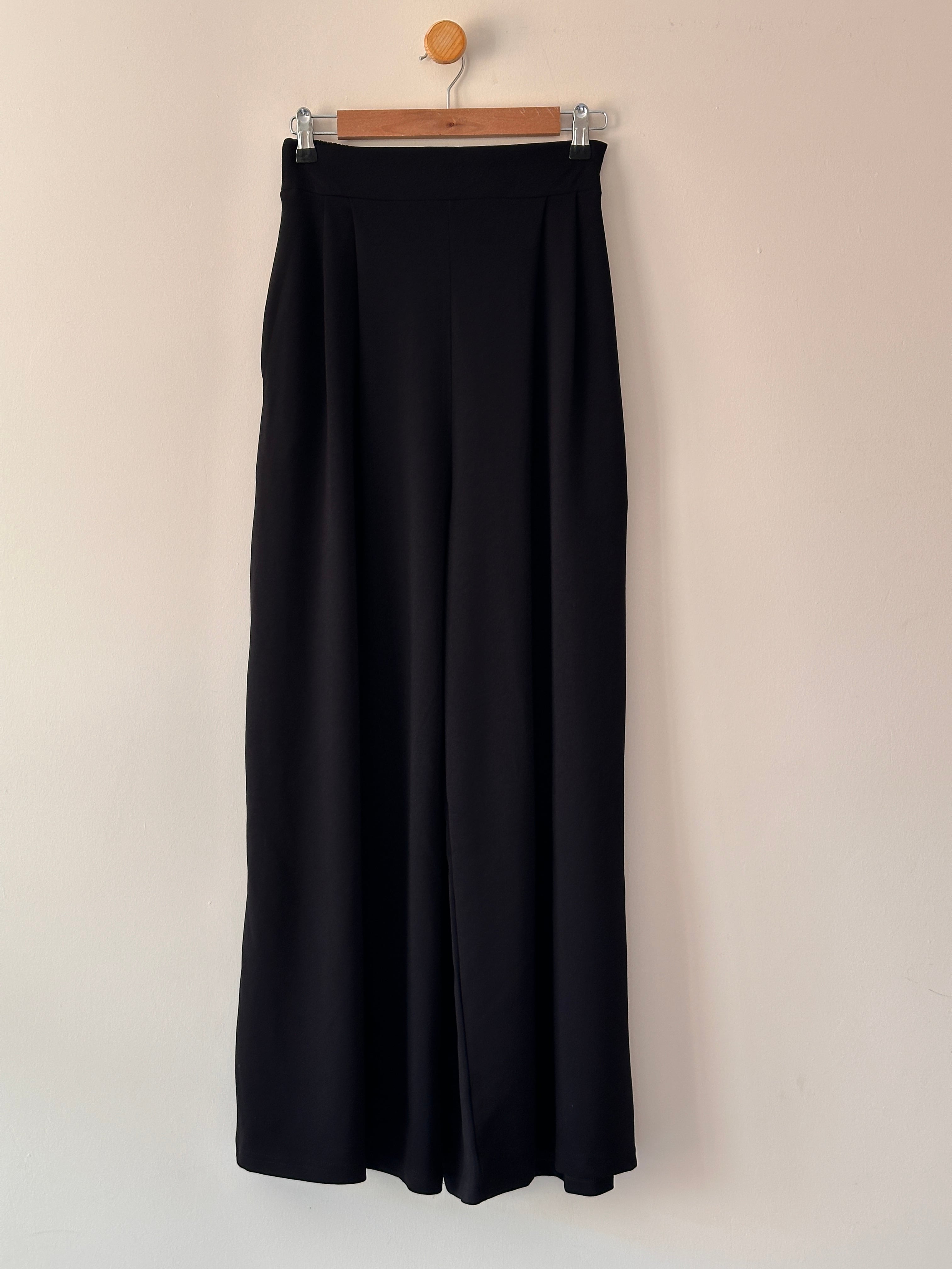 Pileli Oysho Pantalon Etek - Siyah