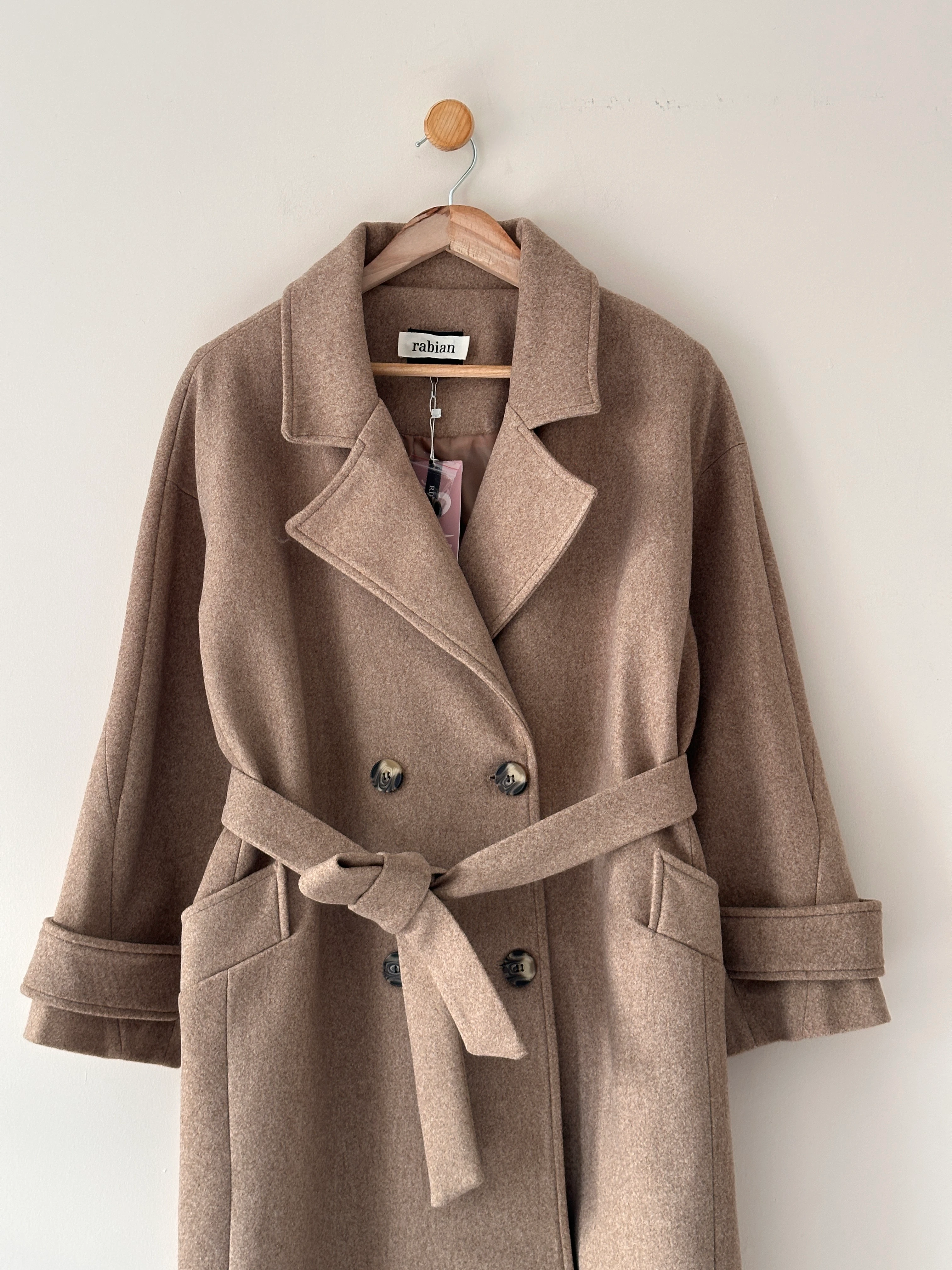 Premium Uzun Kaşe Kaban