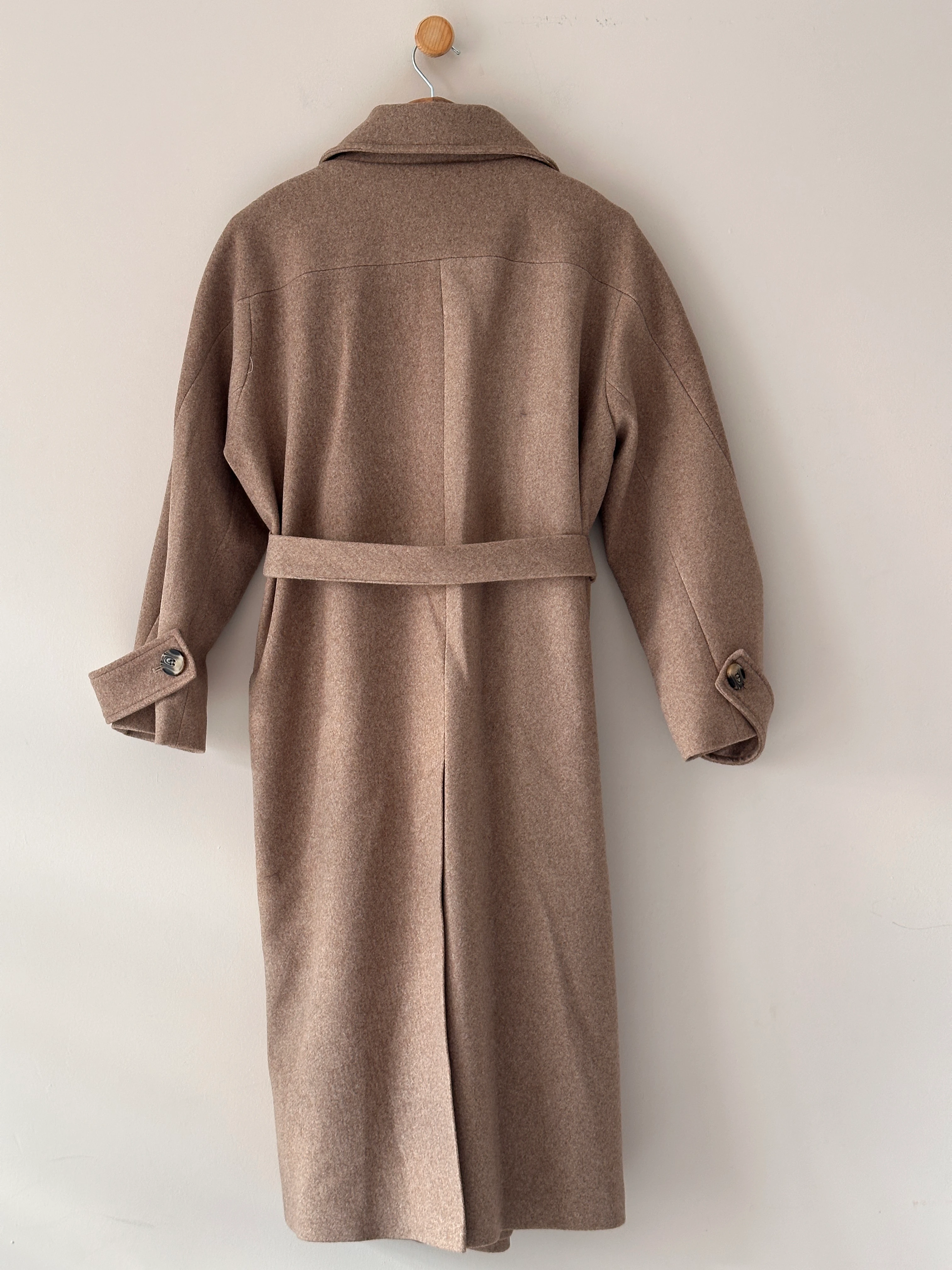 Premium Uzun Kaşe Kaban