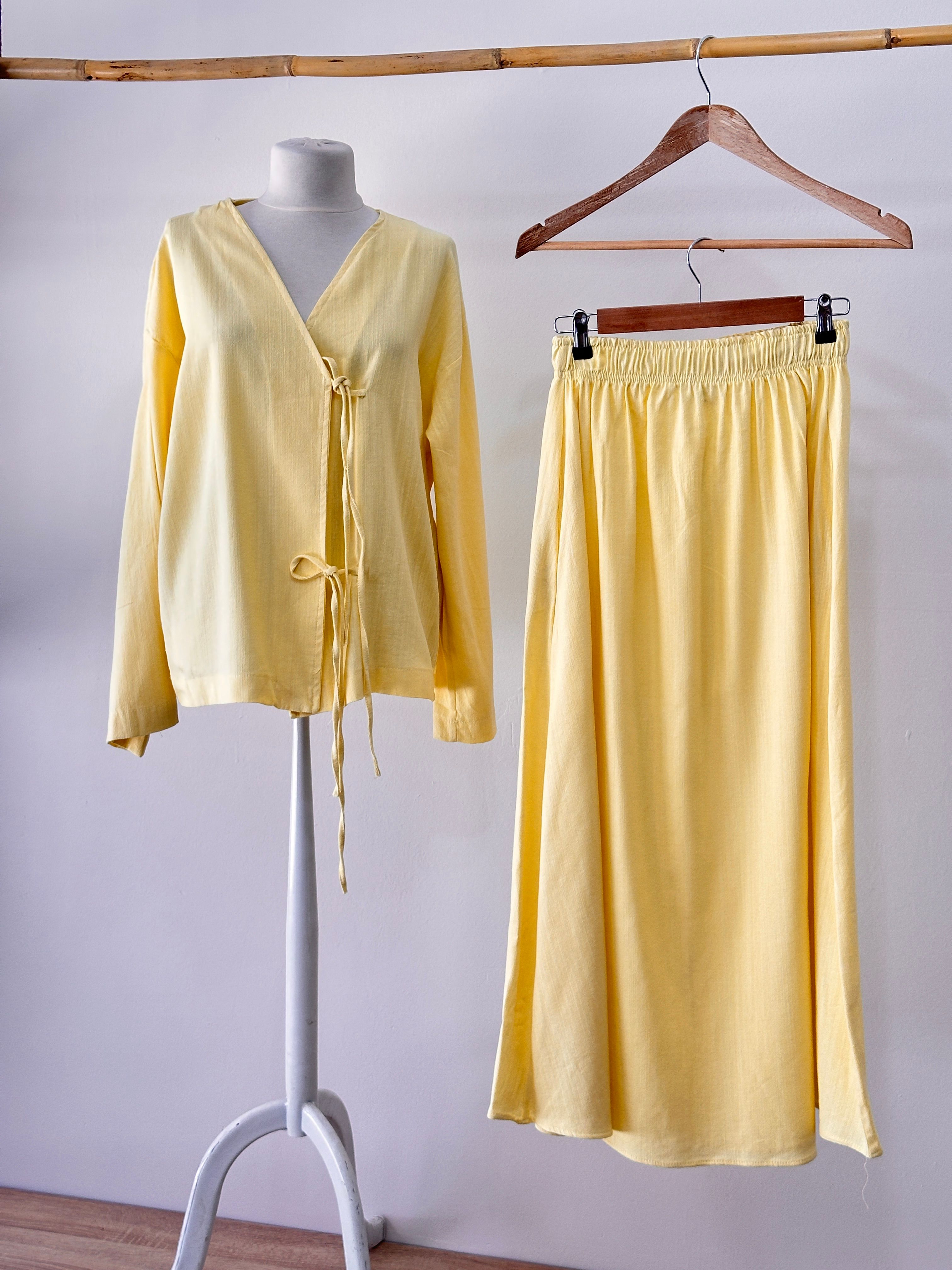 Keten Kimono Takım