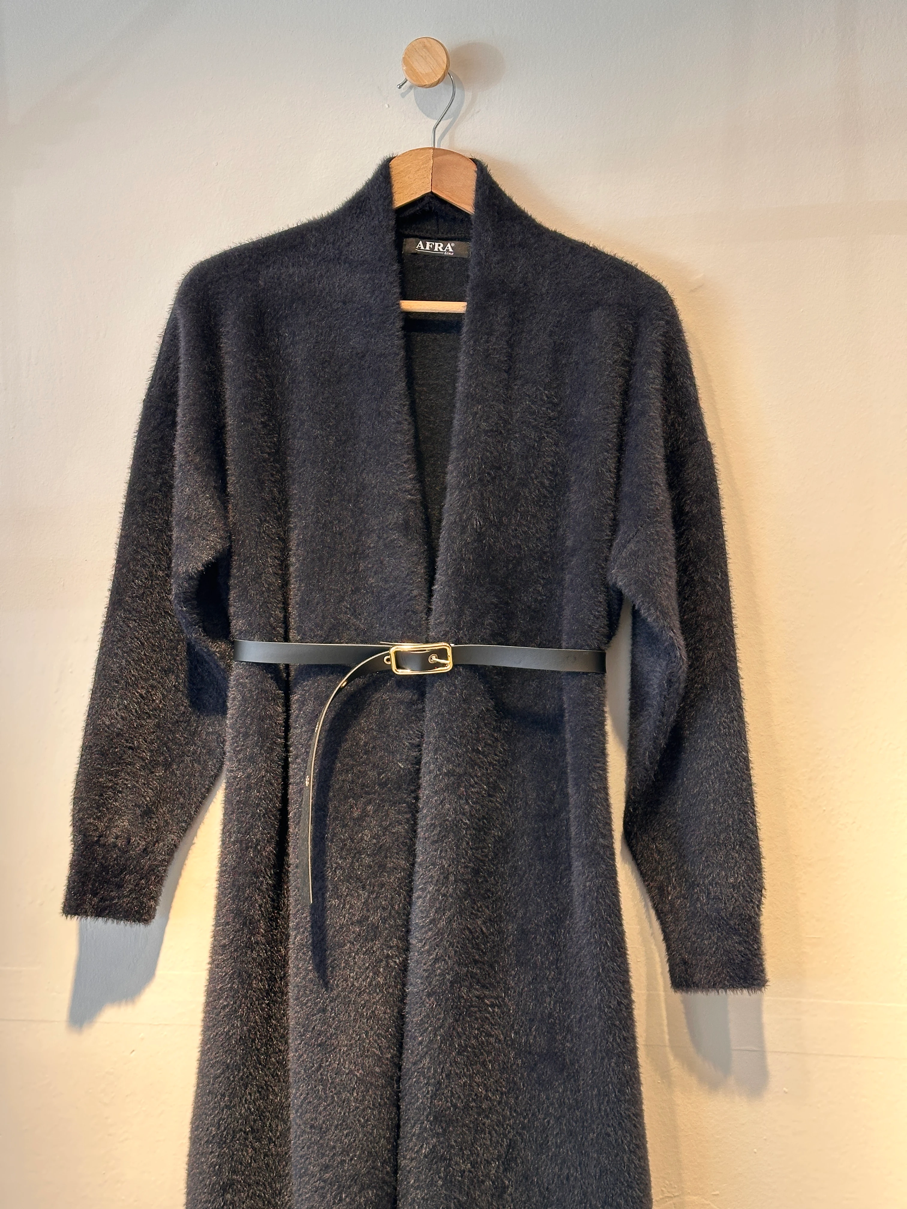 Uzun Kemerli Angora Hırka