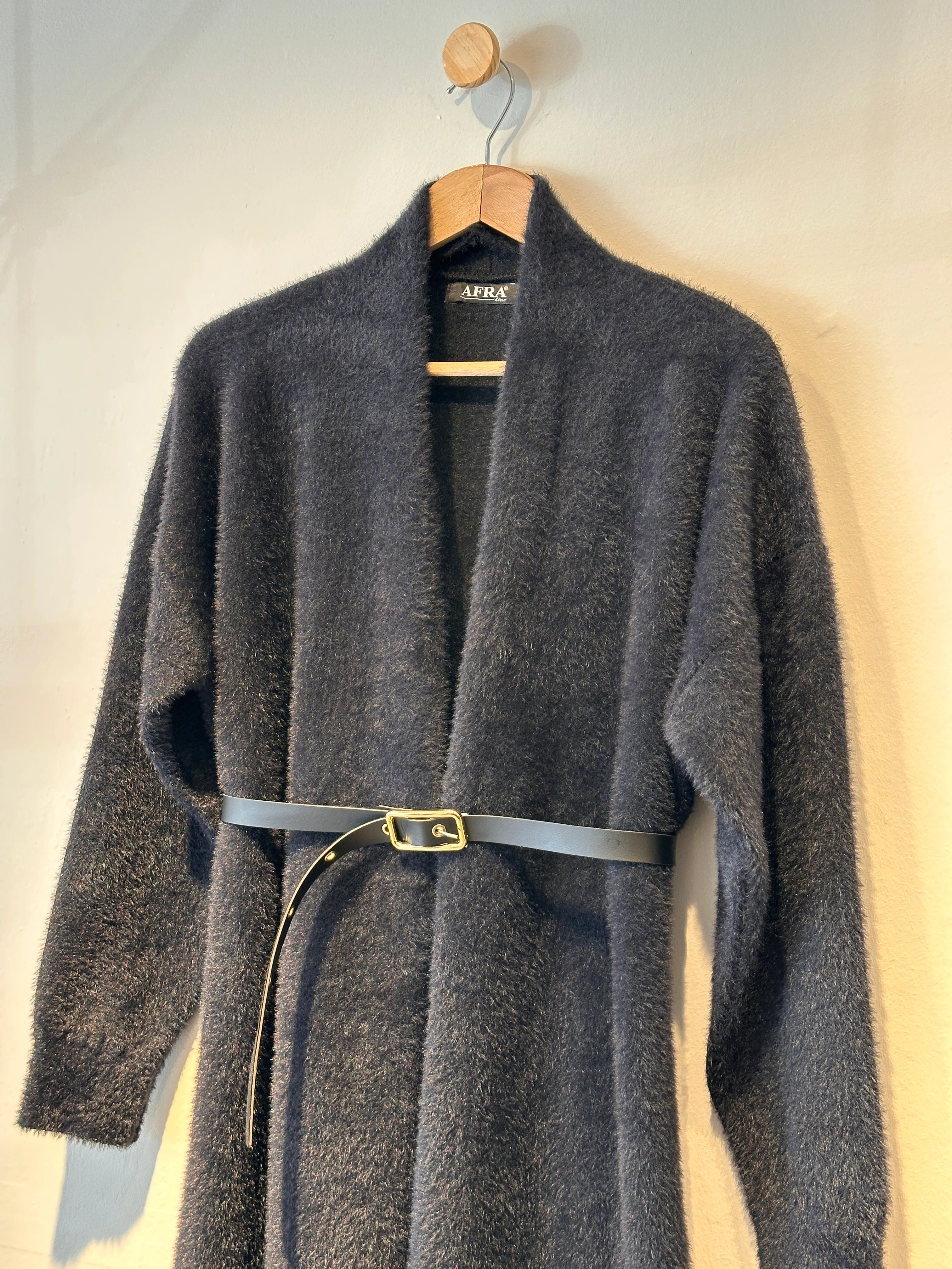 Uzun Kemerli Angora Hırka