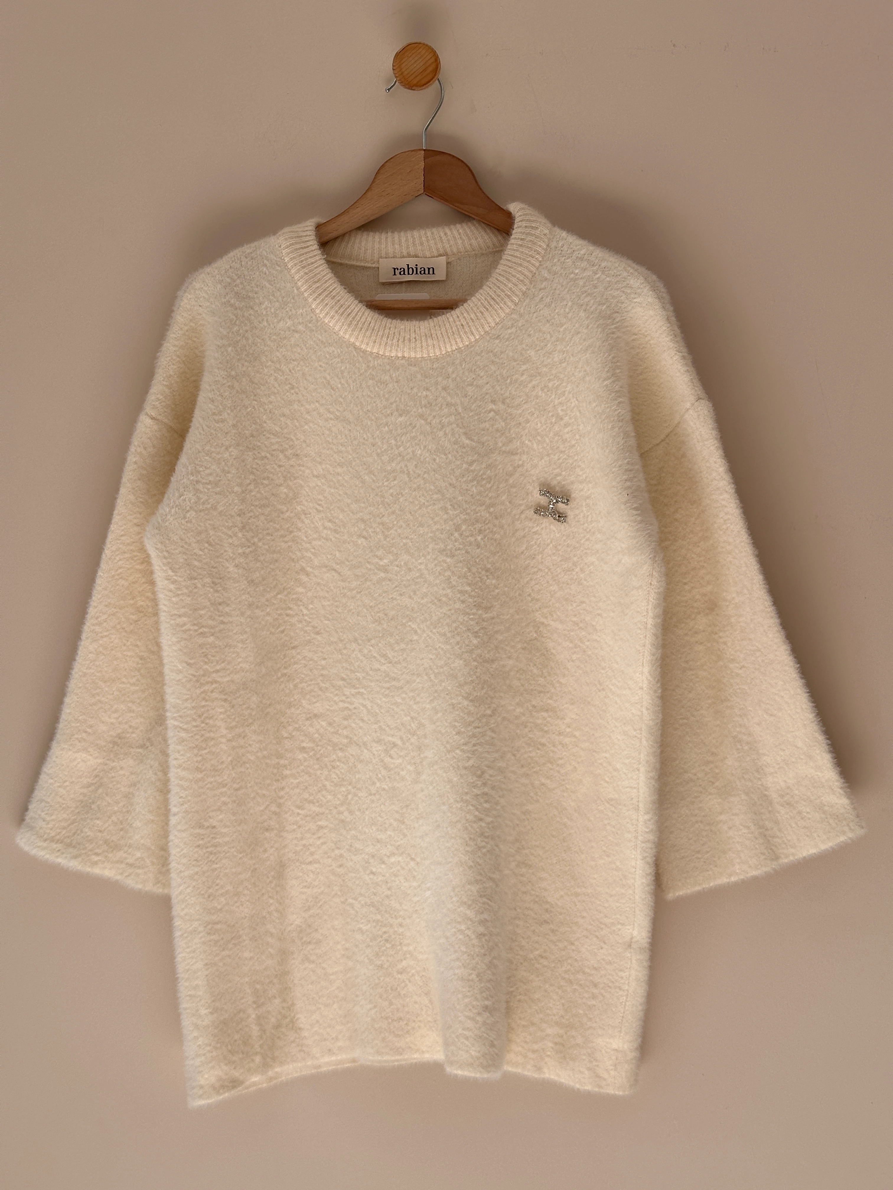 Angora Sweatshirt - Bej