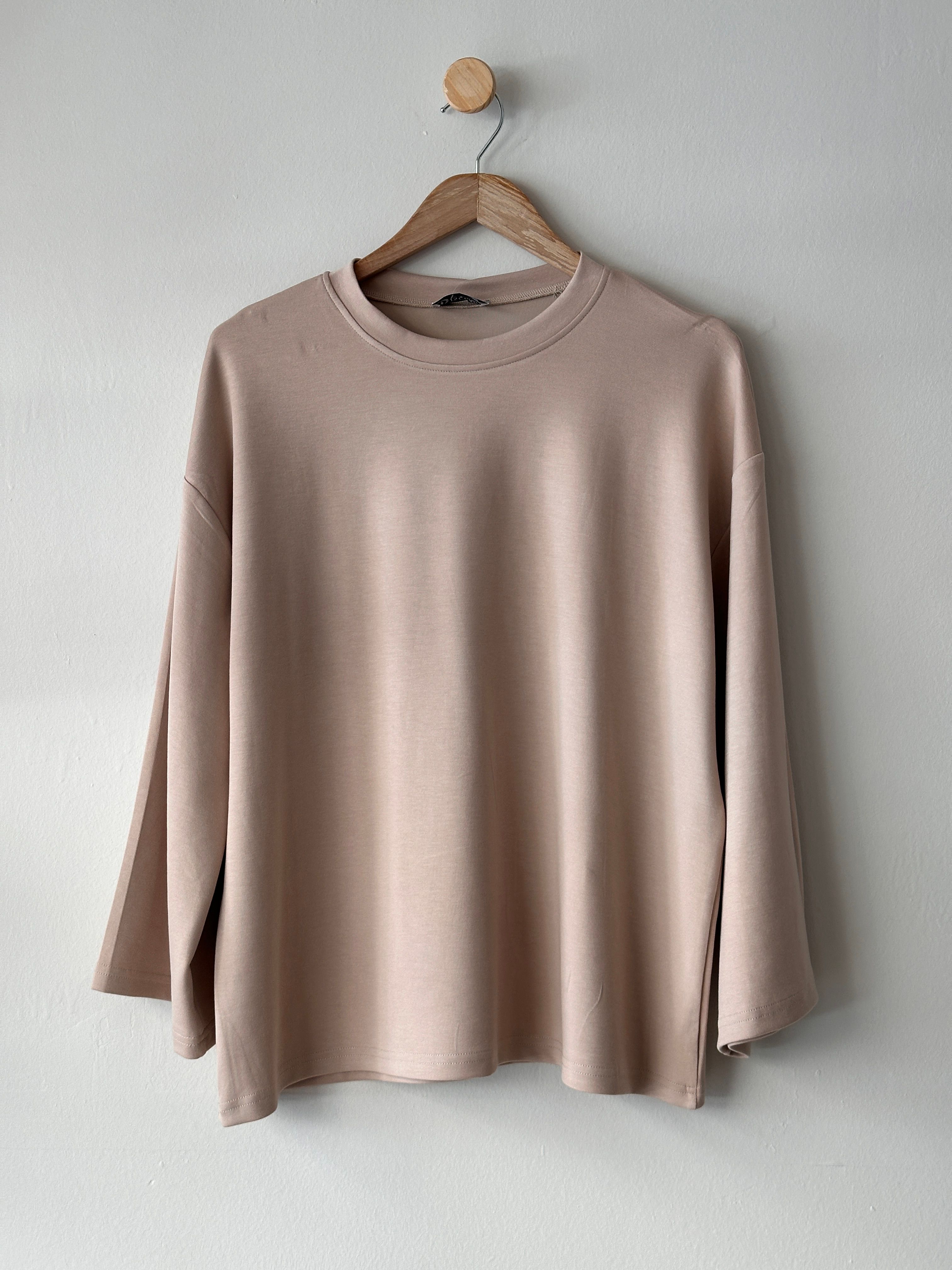 Oversize Penye Body - Vizon