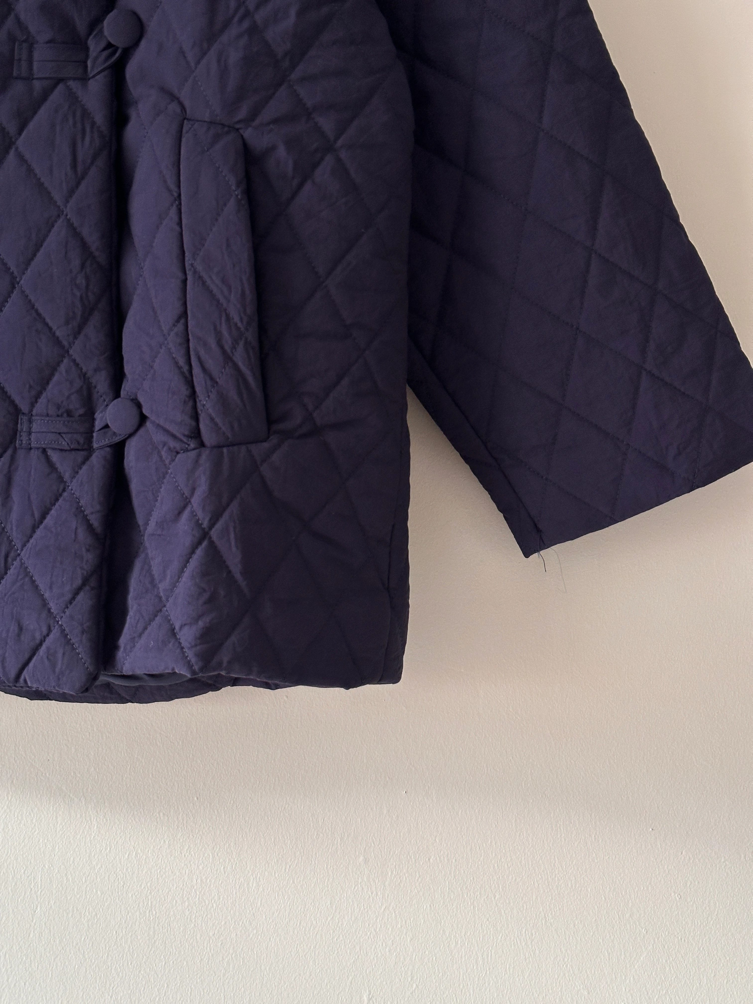 Kimono Model Kalın Kapitone Mont