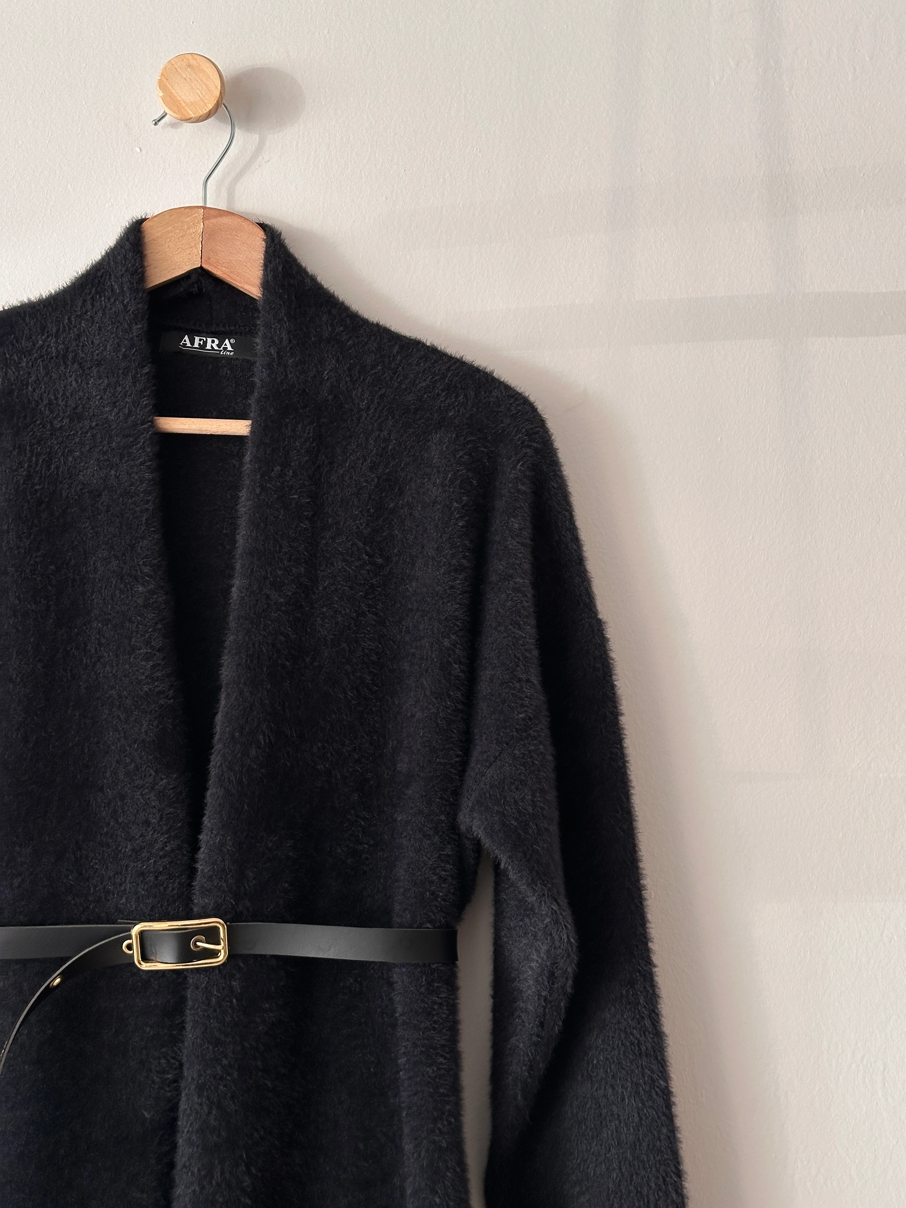 Uzun Kemerli Angora Hırka