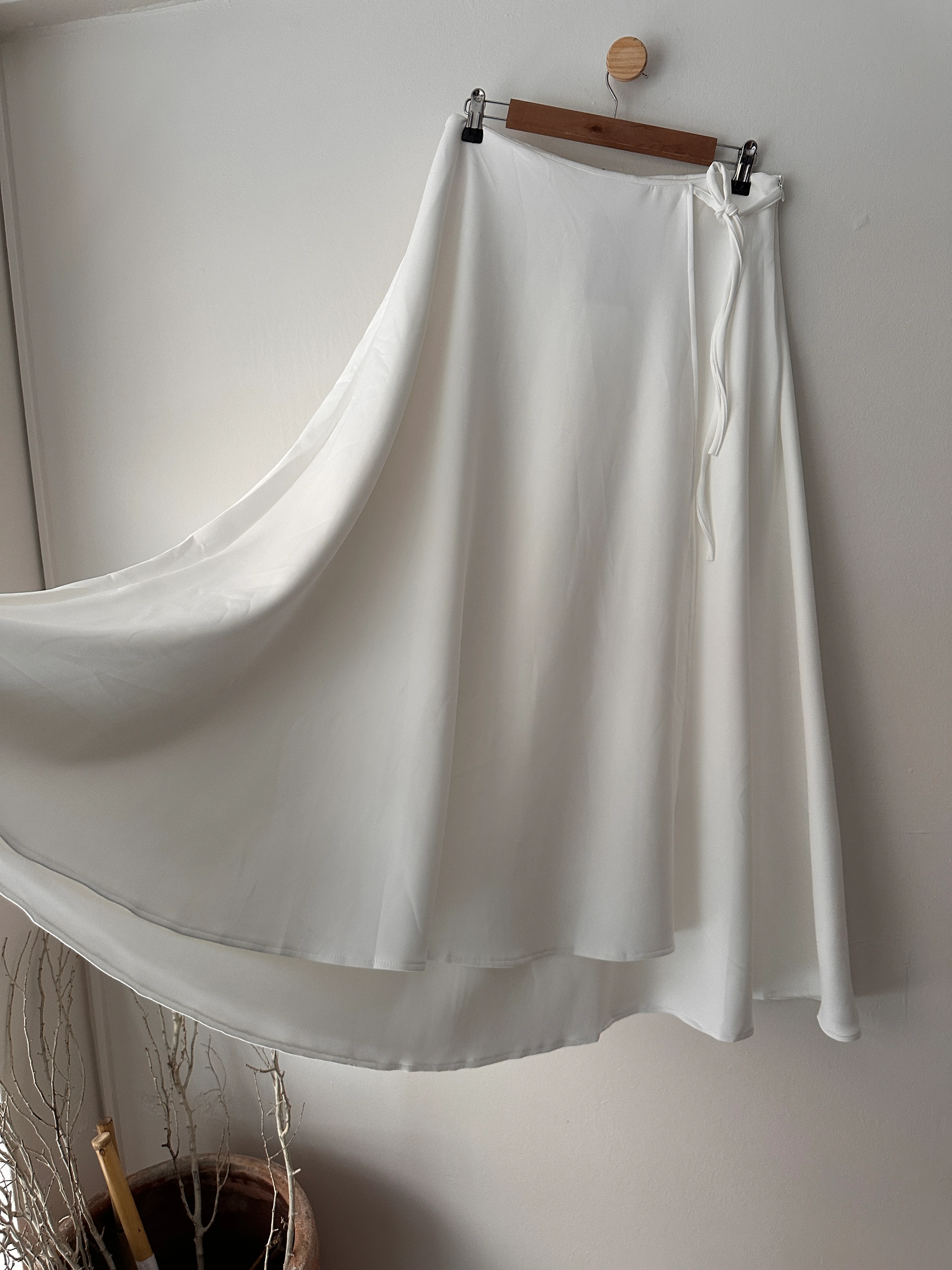 Yandan Bağlamalı Kloş Scuba Etek