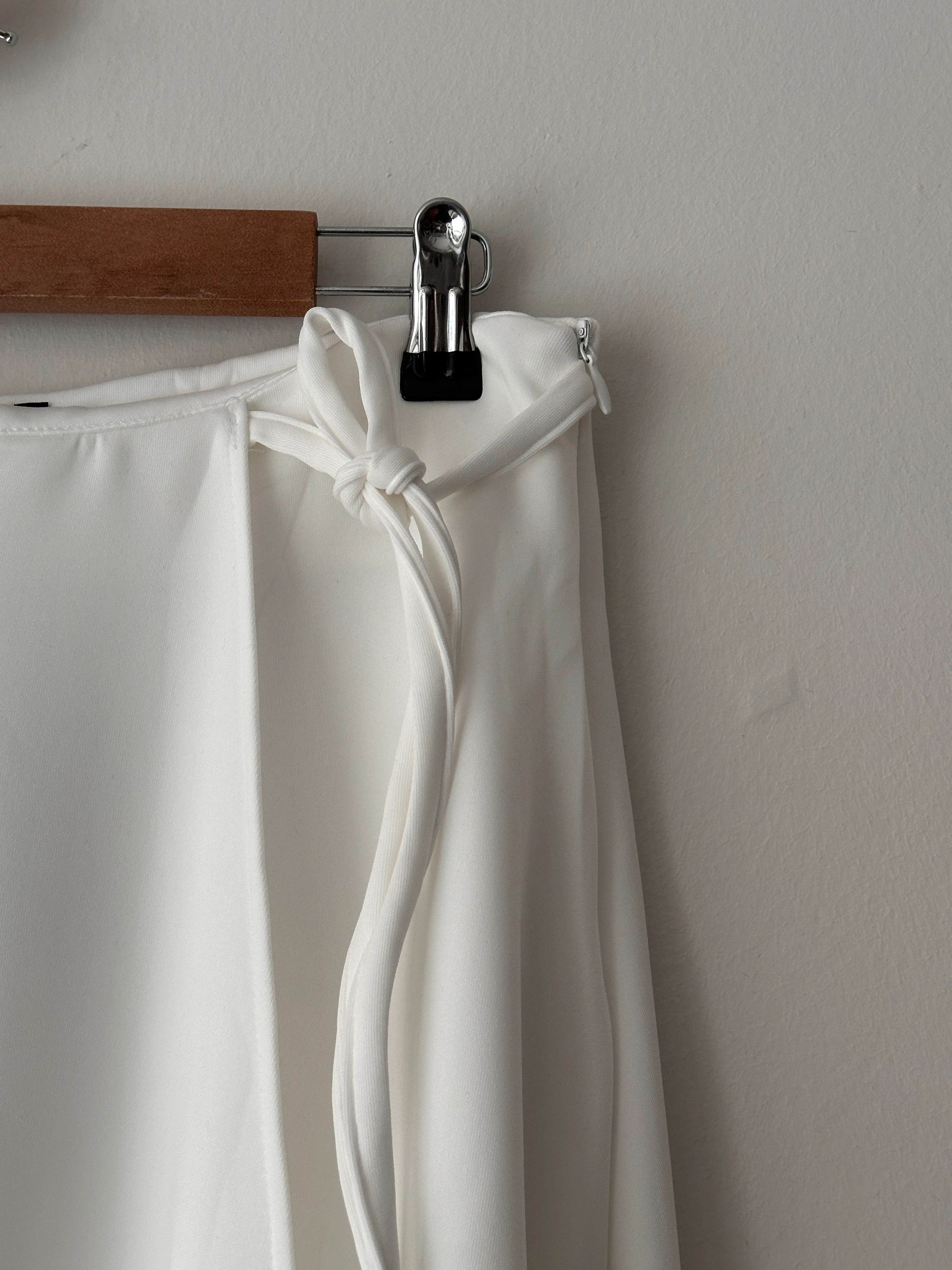 Yandan Bağlamalı Kloş Scuba Etek