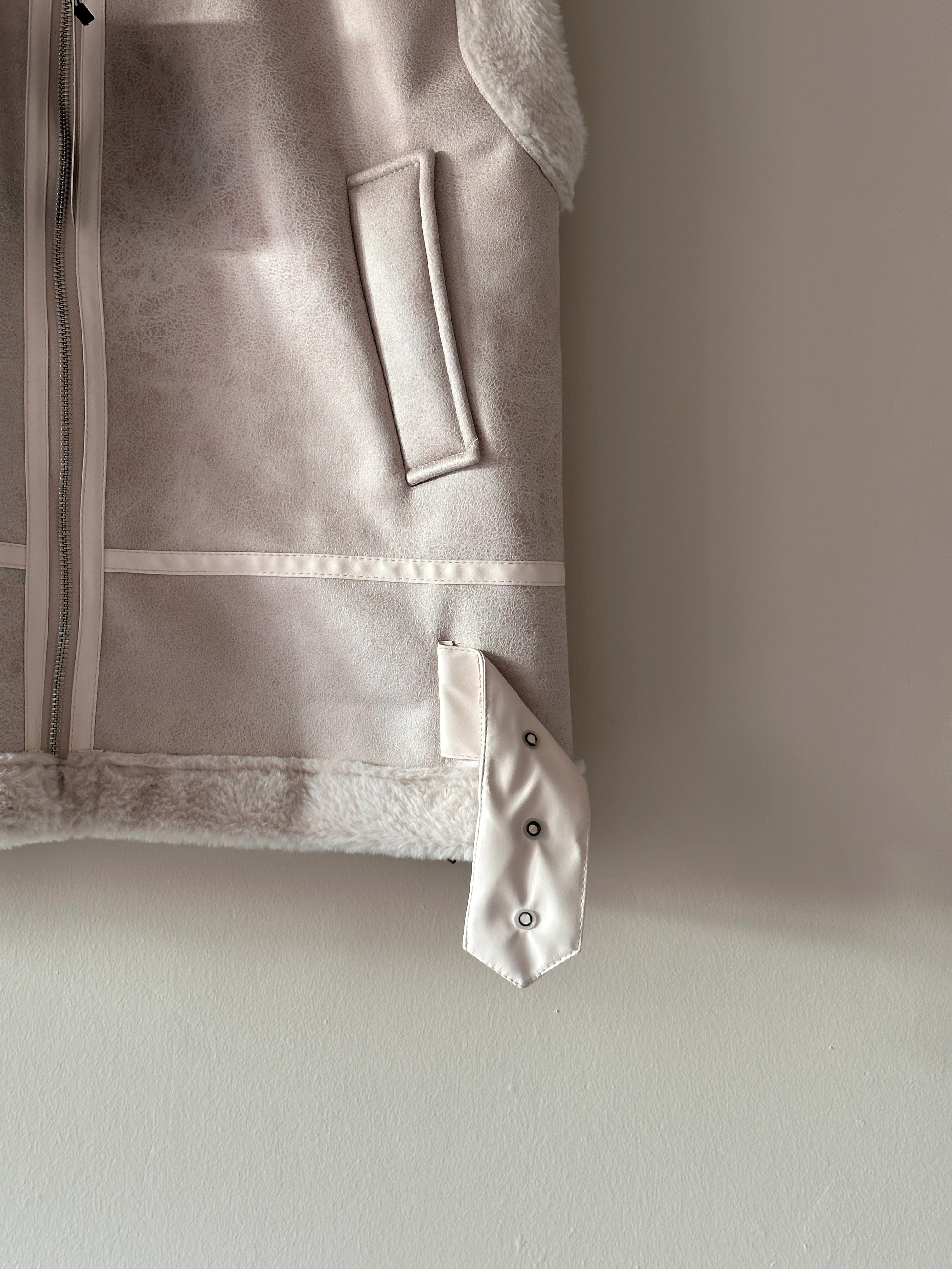 Tokalı Kürklü Yelek