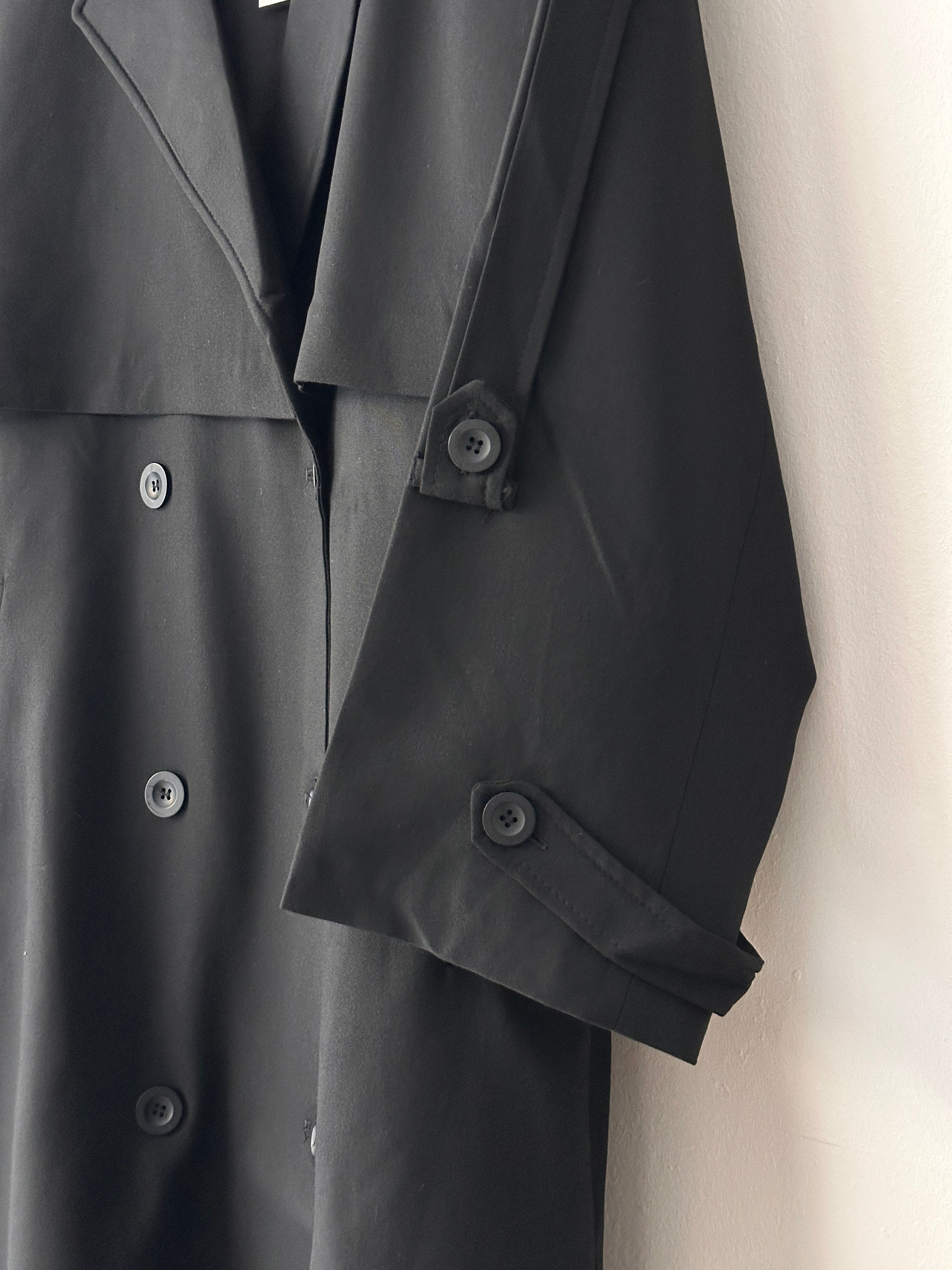 Yüksek Kaliteli Astarlı Oversize Trençkot