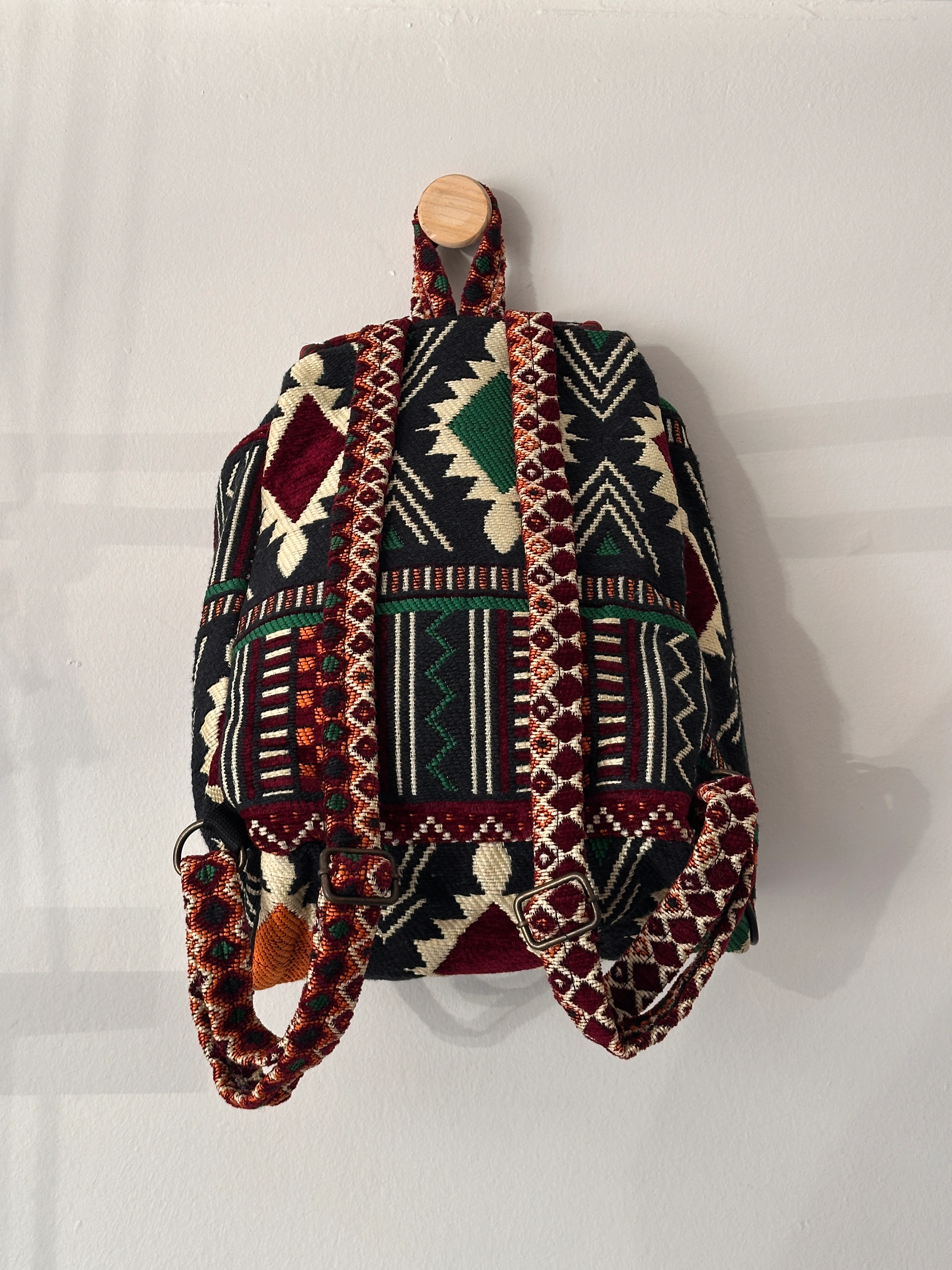 Kilim Desen Sırt Çantası