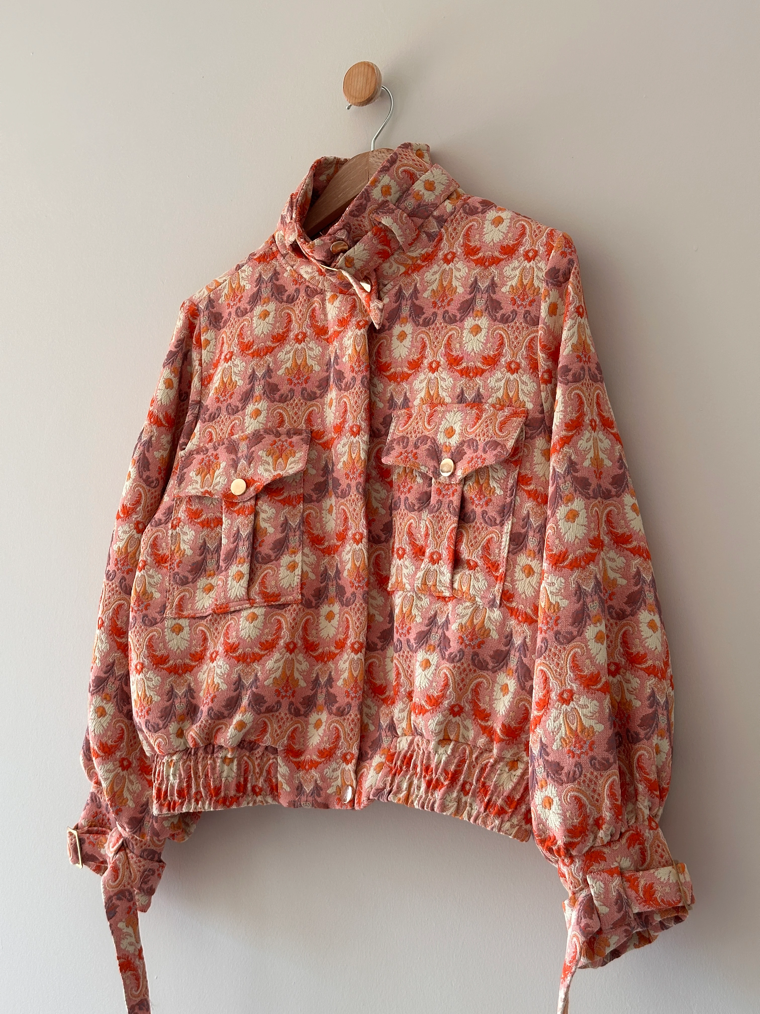 Özel Tasarım Jakarlı Bomber Ceket