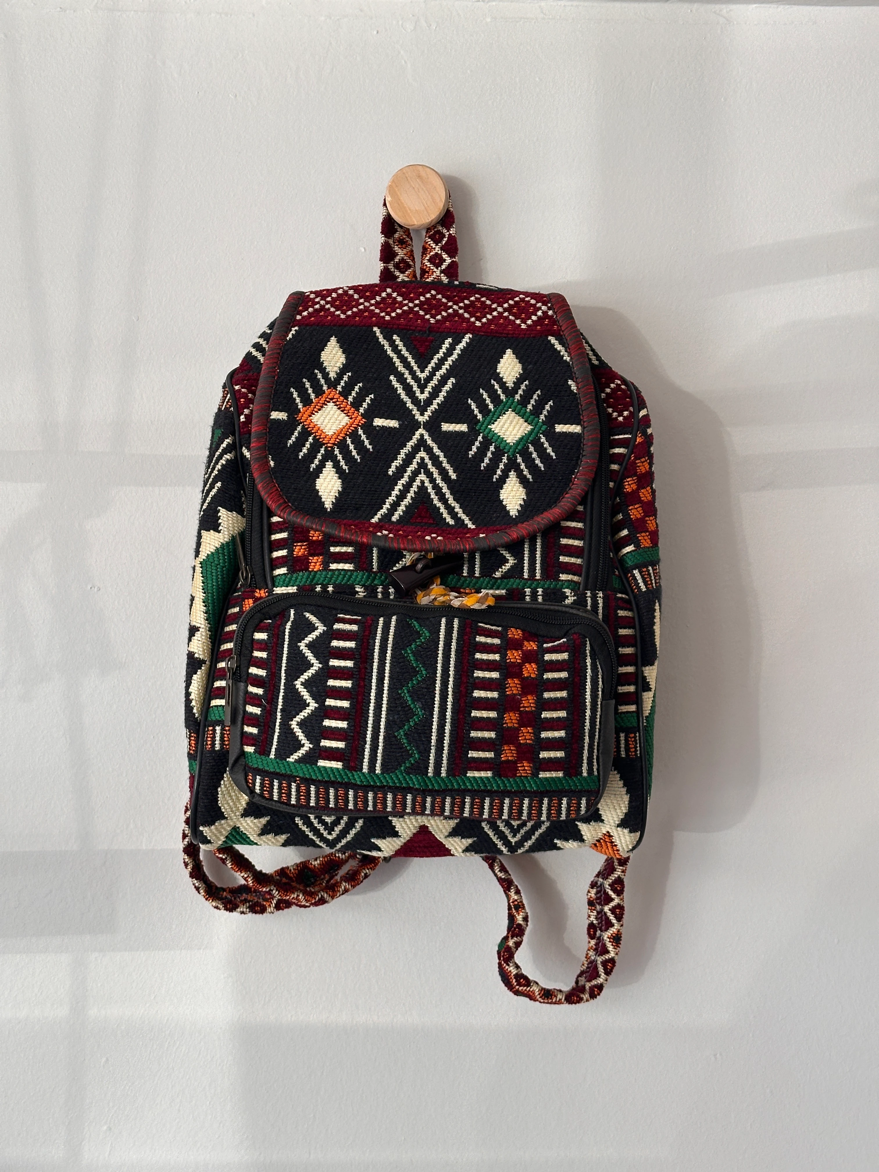 Kilim Desen Sırt Çantası