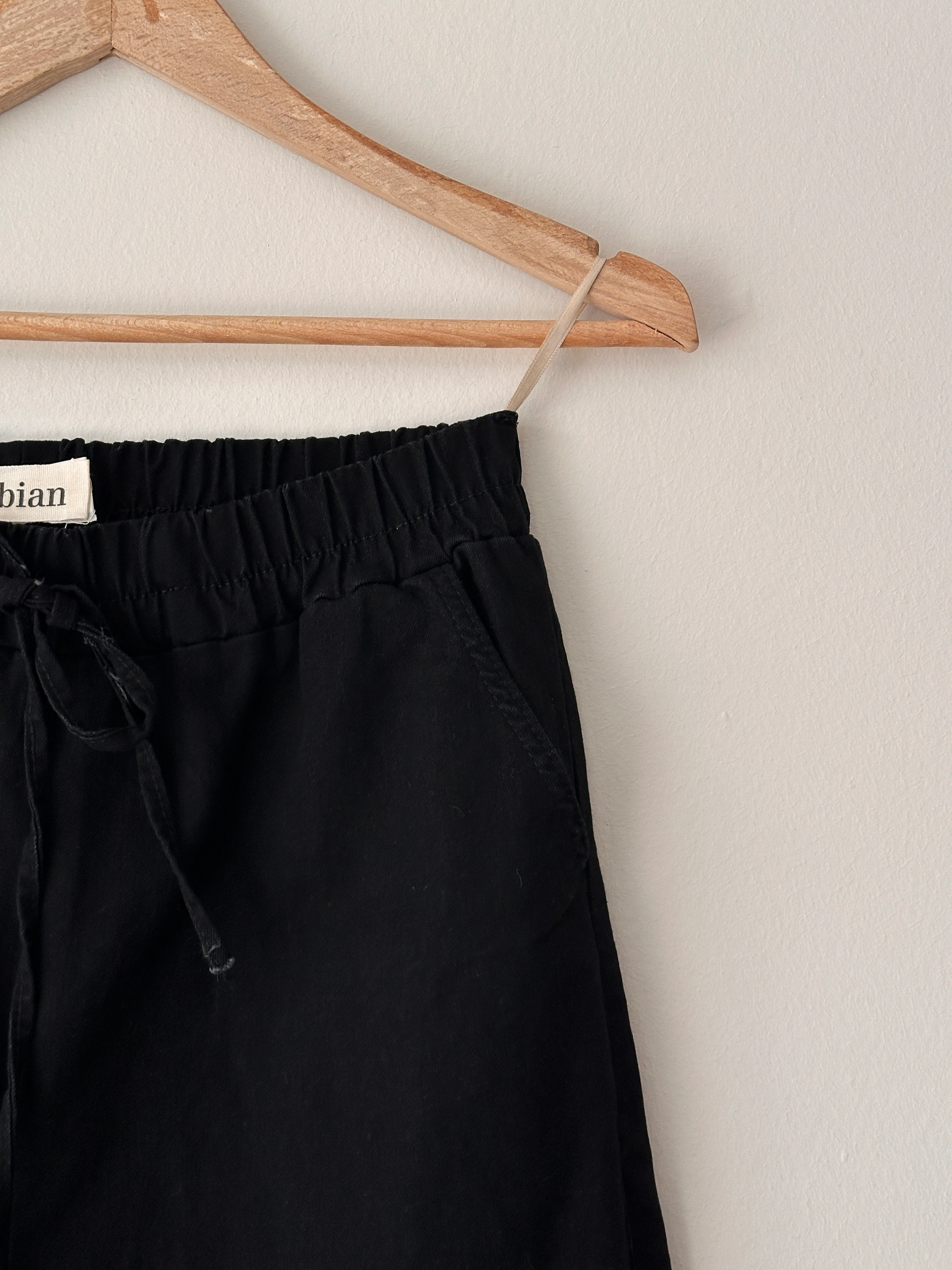 Beli Lastikli Kot Pantalon-Likralı