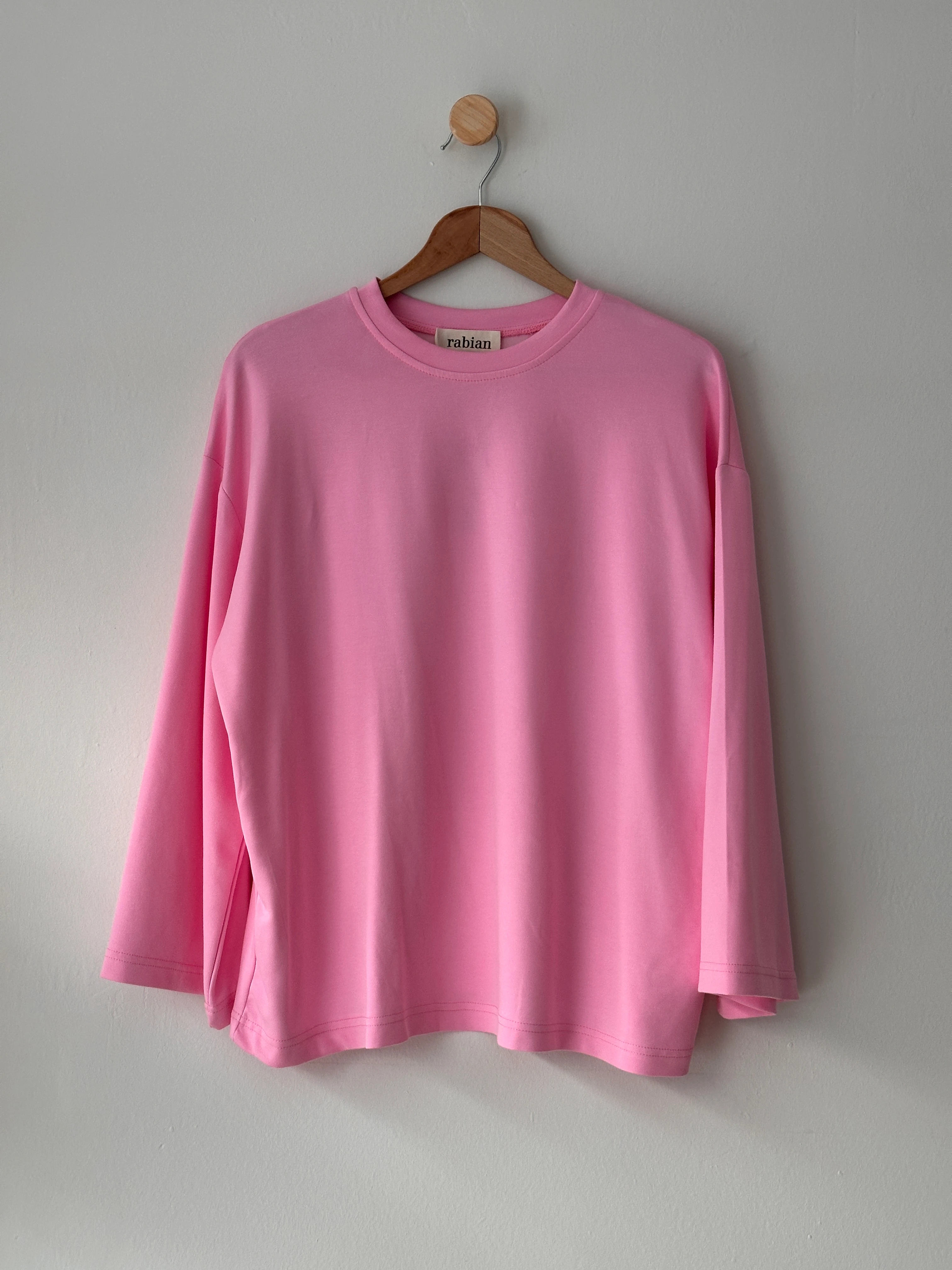 Oversize Penye Body - Pembe