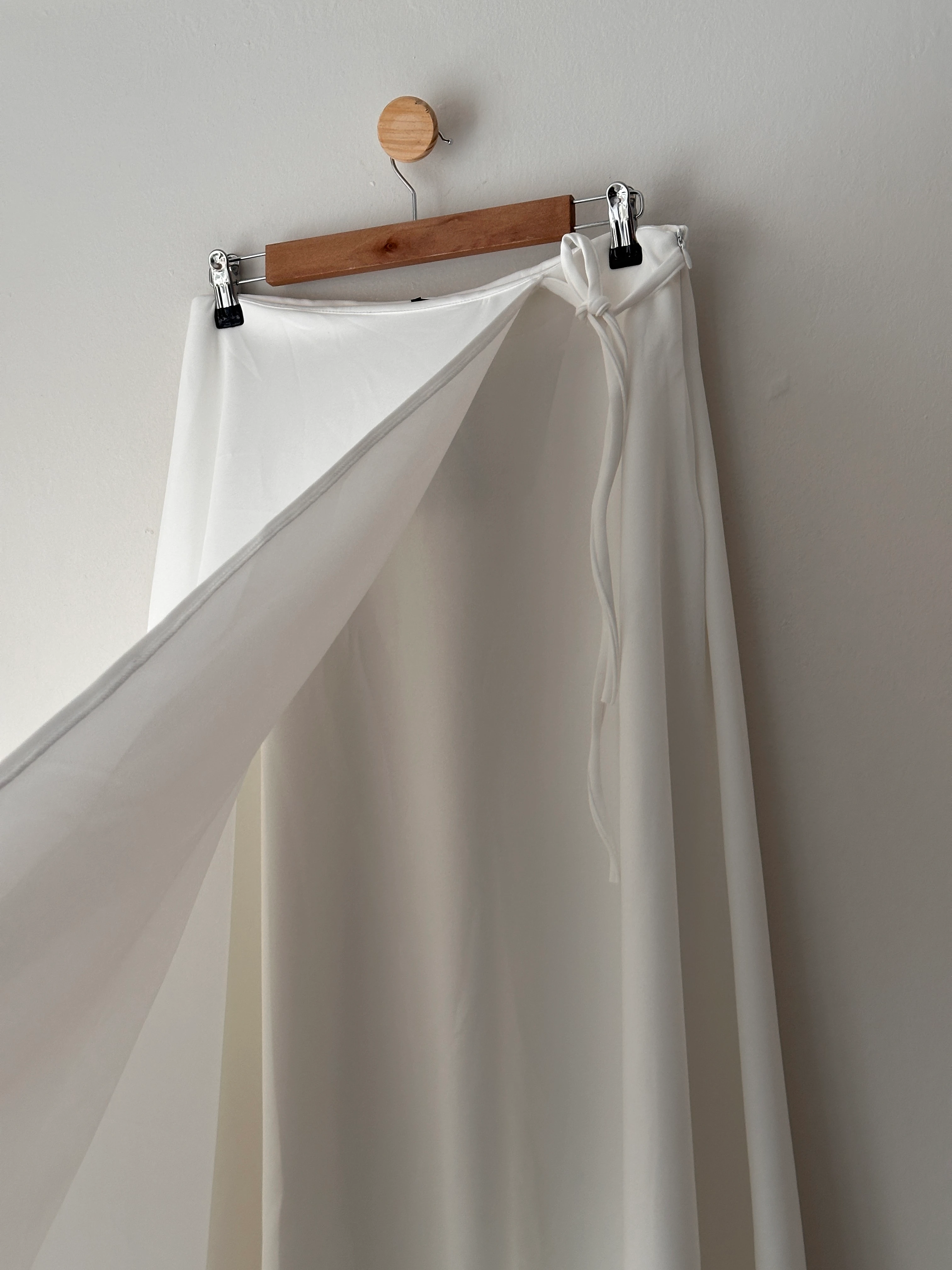 Yandan Bağlamalı Kloş Scuba Etek