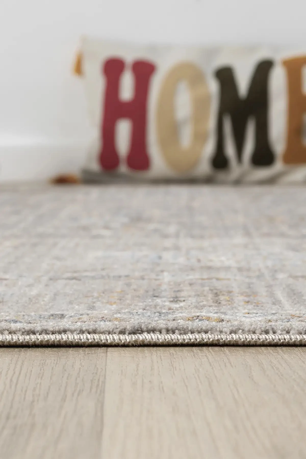 Hanlı halı otantik0255 gri kahve renkli salon oturma odası halısı