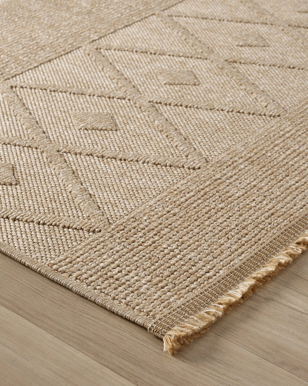 hanlı halı riya620 bej oturma odası halısı mutfak koridor halısı kesme halı