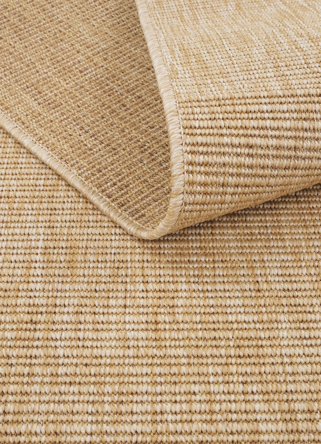 Hanlı halı nice663 bej hasır dokulu mutfak halısı koridor halısı kesme halı