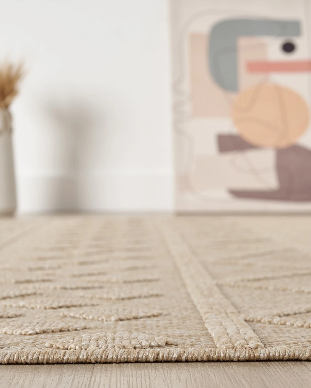 hanlı halı riya620 bej oturma odası halısı mutfak koridor halısı kesme halı