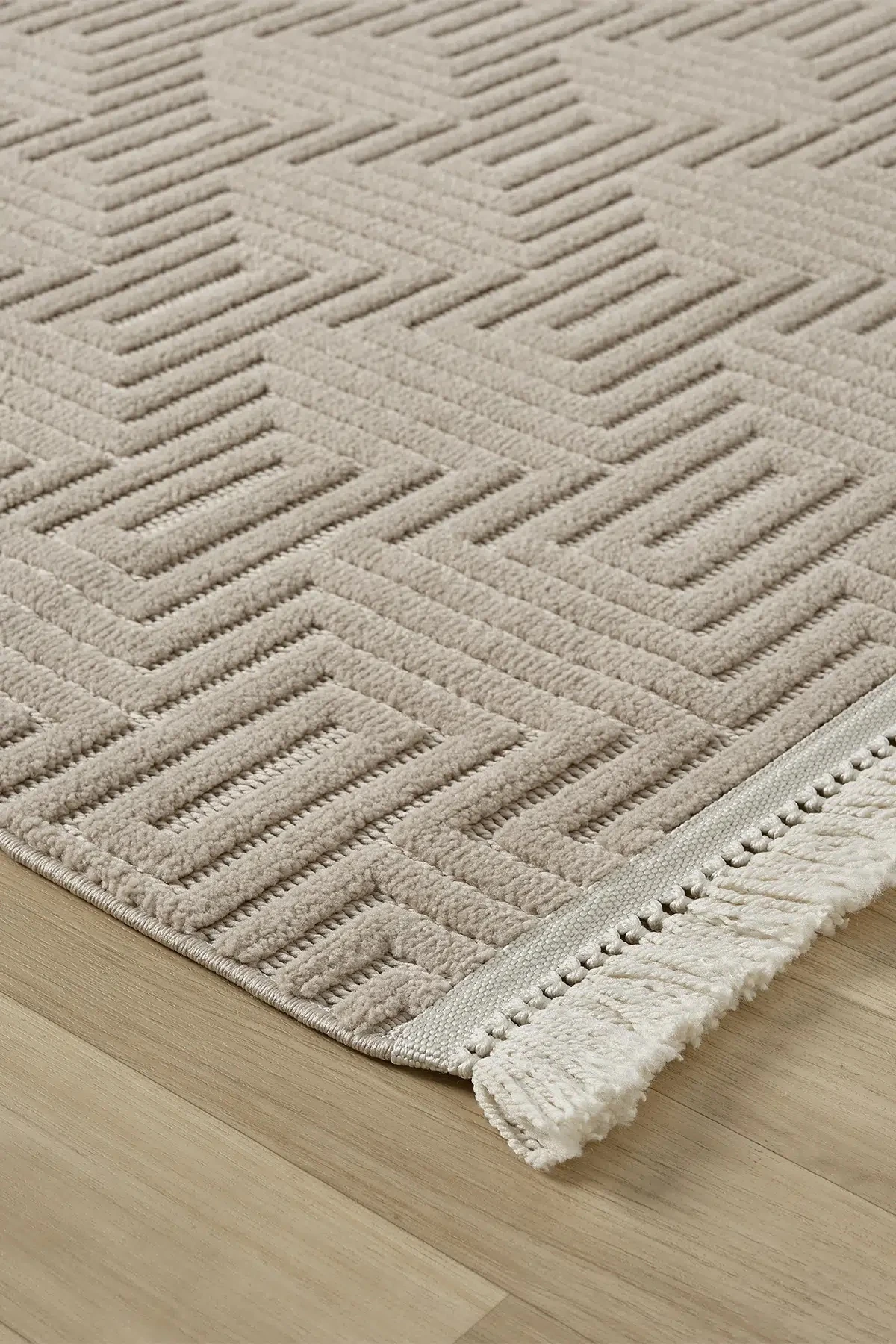 Hanlı halı risby1550 vizon yumuşak tüşeli salon halısı oturma odası koridor halısı 